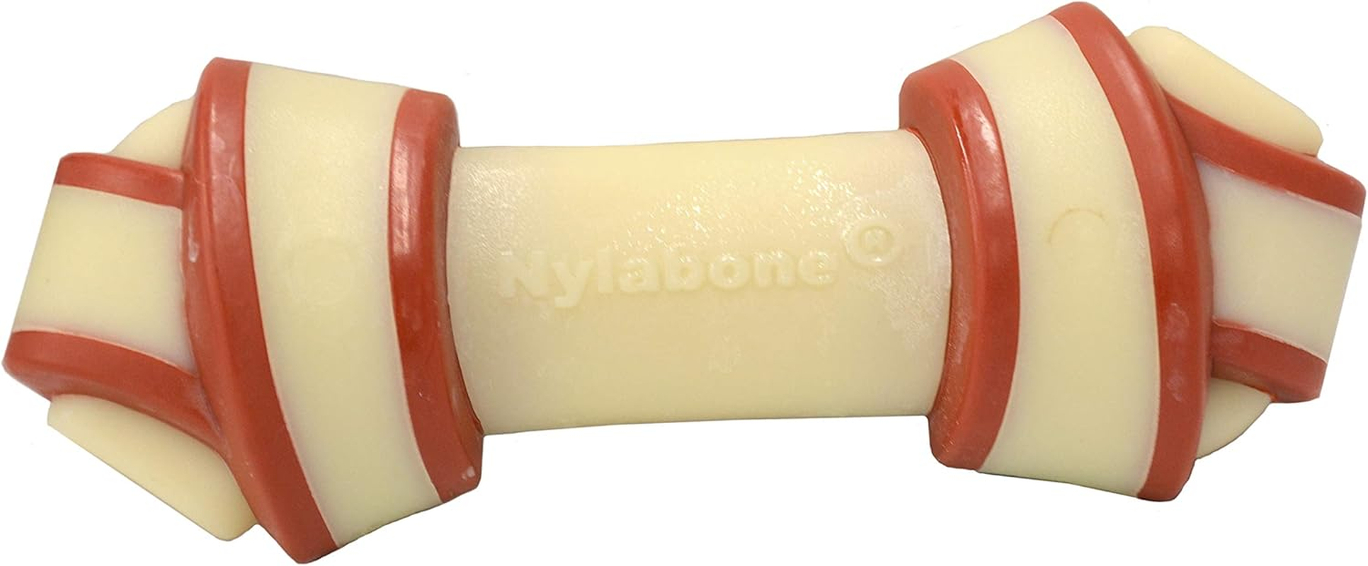 Nylabone Power Chew Rawhide Knot Alternative Beef Chew Toy image number 2