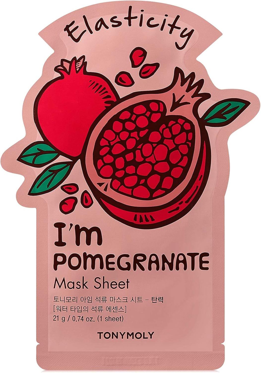 Tony Moly I'M Real Pomegranate Elasticity Mask Sheet 21 G image number 3