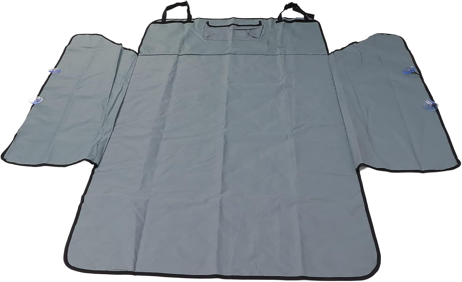 Dog Car Seat Cover, Oxford Fabric Waterproof Durable Quick Installation Pet Seat Cover, anti Slip Space Saving Dog Back Seat Cover with Side Flaps for Cars Trucks and SUV image number 1