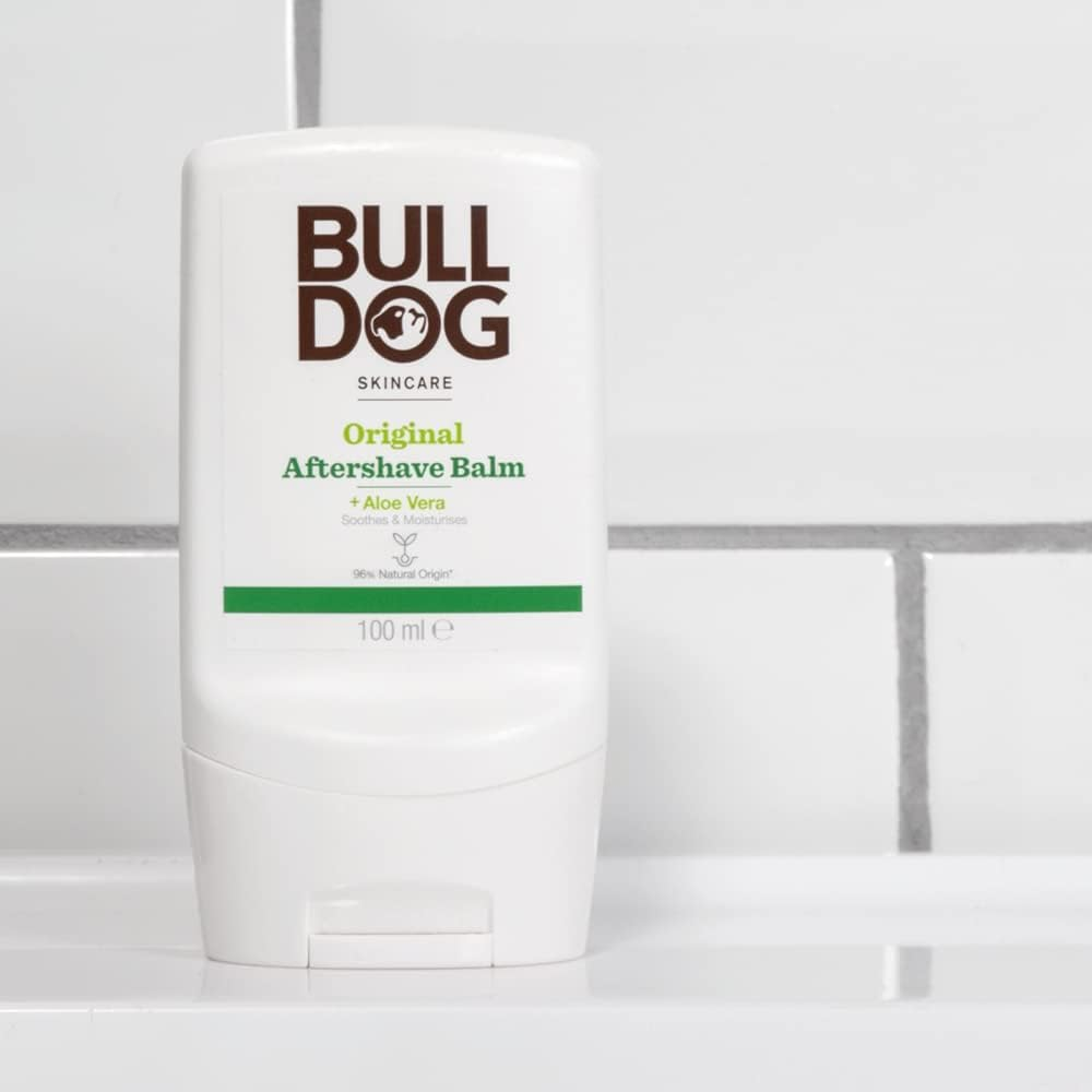 Bulldog Original after Shave Balm 100 Ml | Smooth & Comfortable Shave | Aloe Vera | Lightweight and Non-Greasy Formula | Skin Moisturiser | image number 2