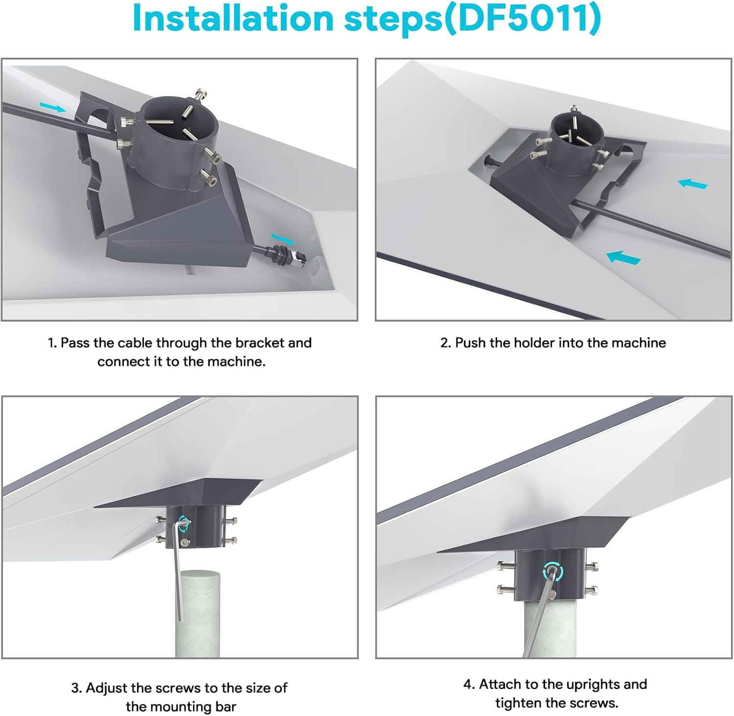 Starlink Gen 3 Pipe Adapter, Durable Aluminum Starlink Pole Mount Kit, Compatible with STARLINK Standard Dish, V3 Kickstand Dishy, Easy Installation & Secure Starlink Gen 3 Mount for Antenna Star Link image number 3