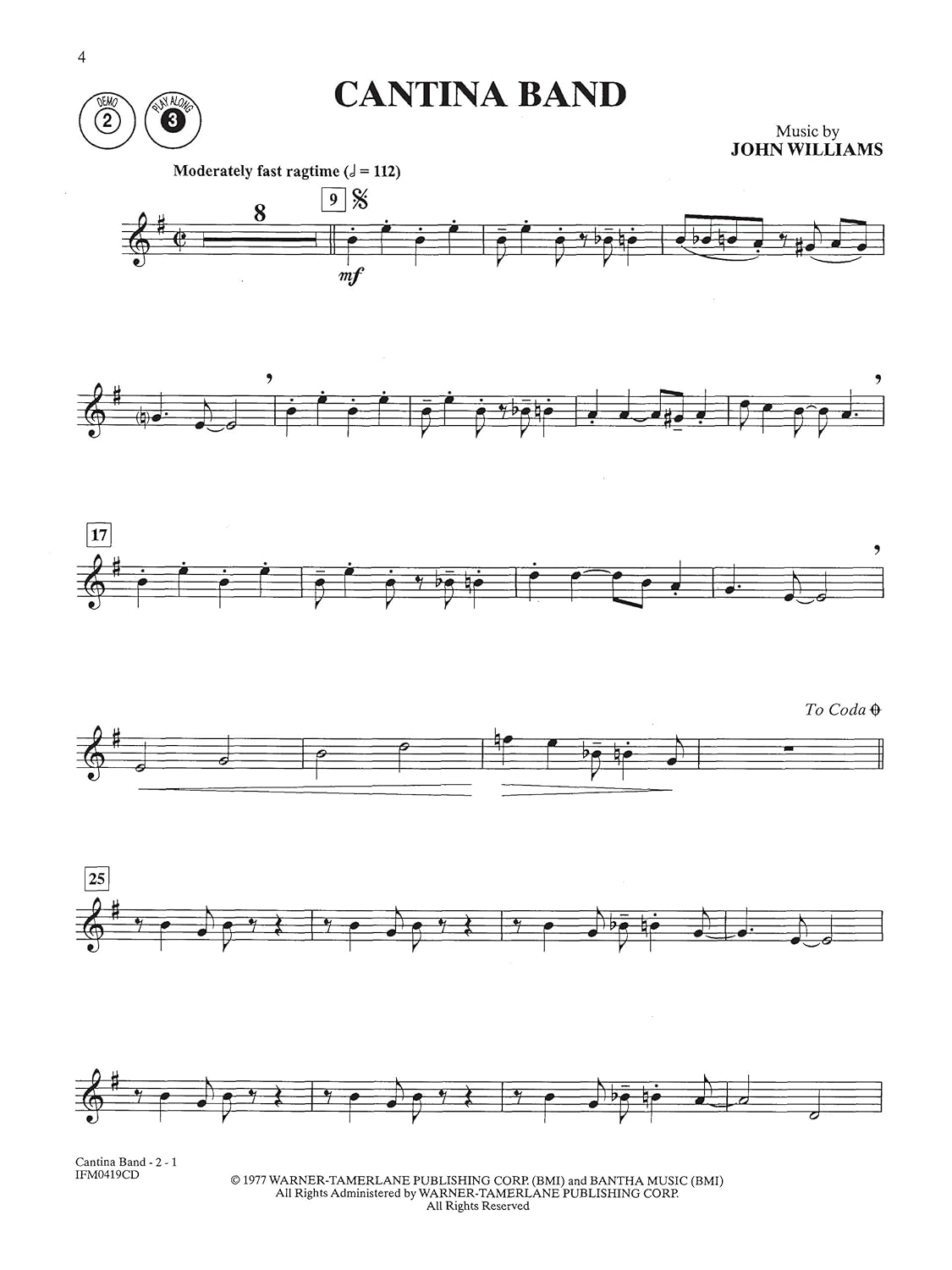 The Very Best of John Williams: Clarinet, Book & CD image number 3