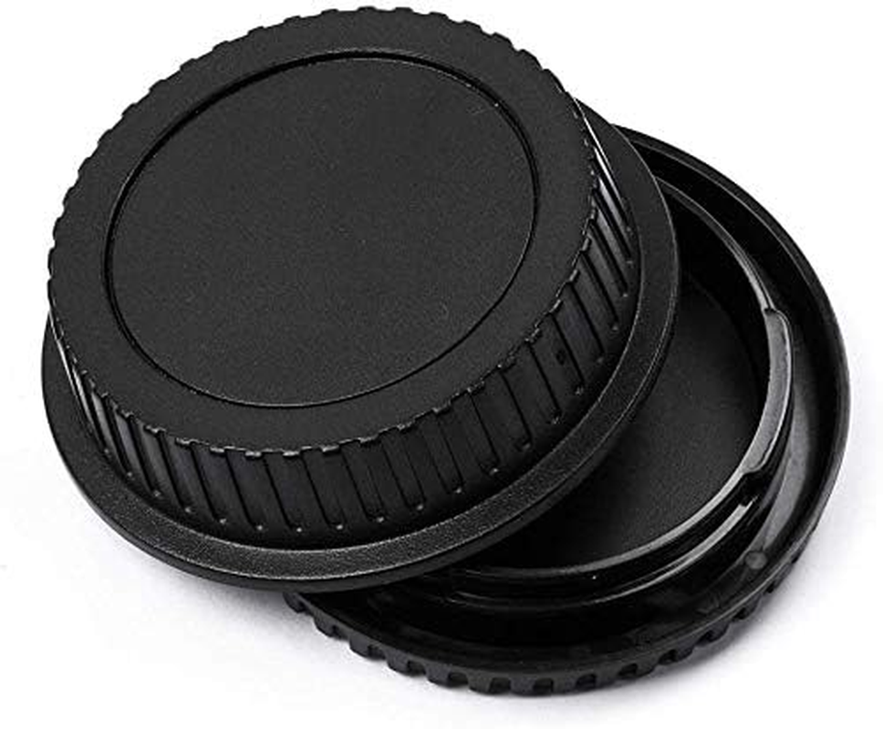 EF/EF-S Body Cap & Rear Lens Cap Cover for Canon Rebel SL3 SL2 T8I T7 T7I EOS 850D 250D 200D More Canon EF/EF-S Mount DSLR(2 Kits), Fire Rock Lens Accessories for SL3 T8I image number 3
