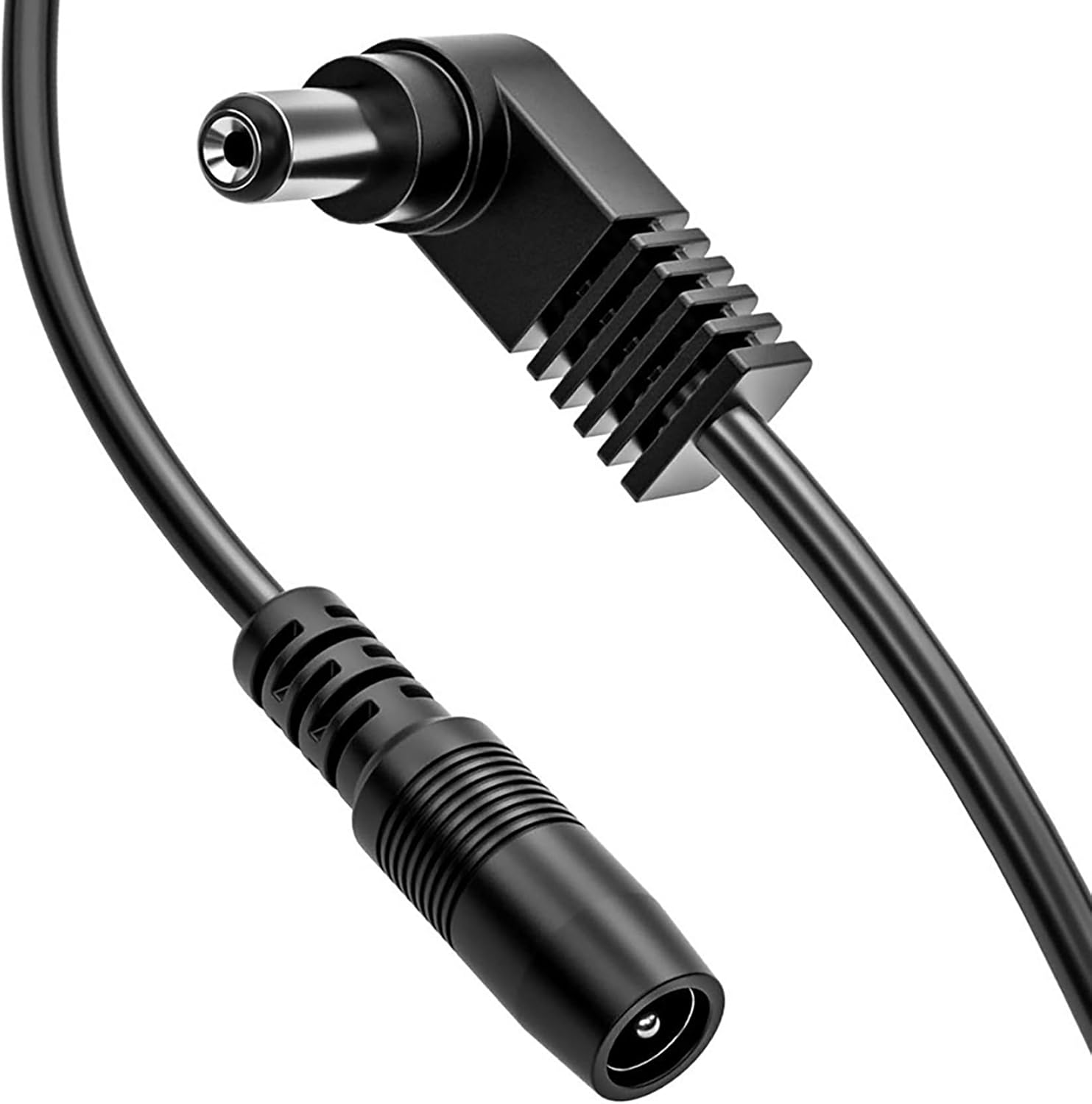 Tunghey Guitar Pedal Power Supply Adapter 9V DC 1A Tip Negative, 3 Way Daisy Chain Cables, Power Adapter for Guitar Pedal Bass Effect Pedal Board (9V1Adapter and 1To3) image number 2