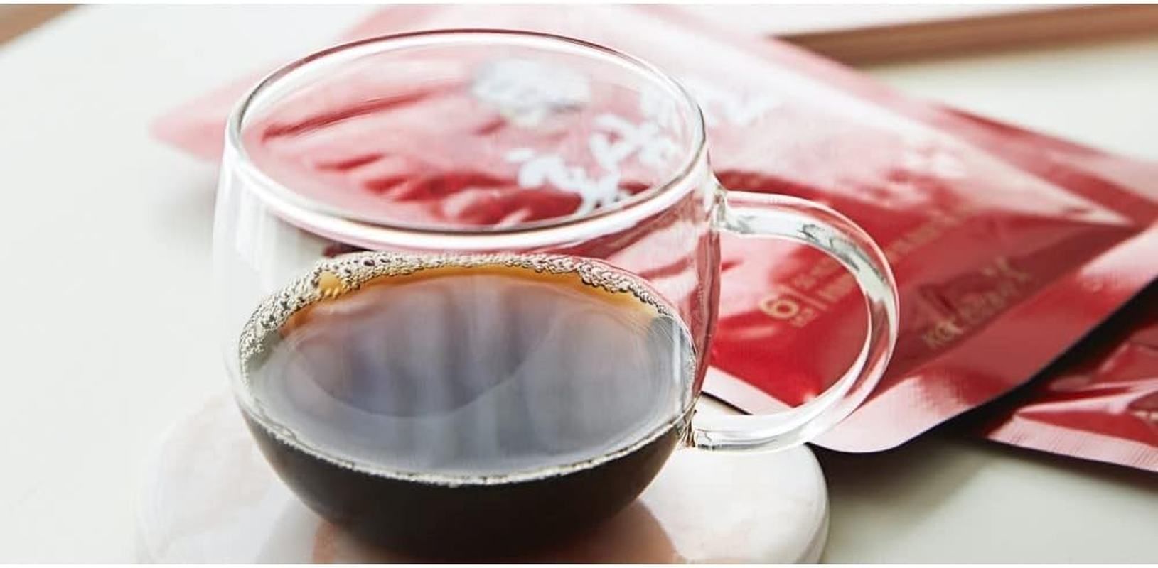 Korean Red Ginseng Hongsamwon Pouch Gold - 6 Year Grown Panax Ginseng Extract with Dates, Ginger, Cinnamon, and Goji Berries - Enhances Immune Function, Vitamins and Minerals - 50Ml X 60 Pouches image number 1