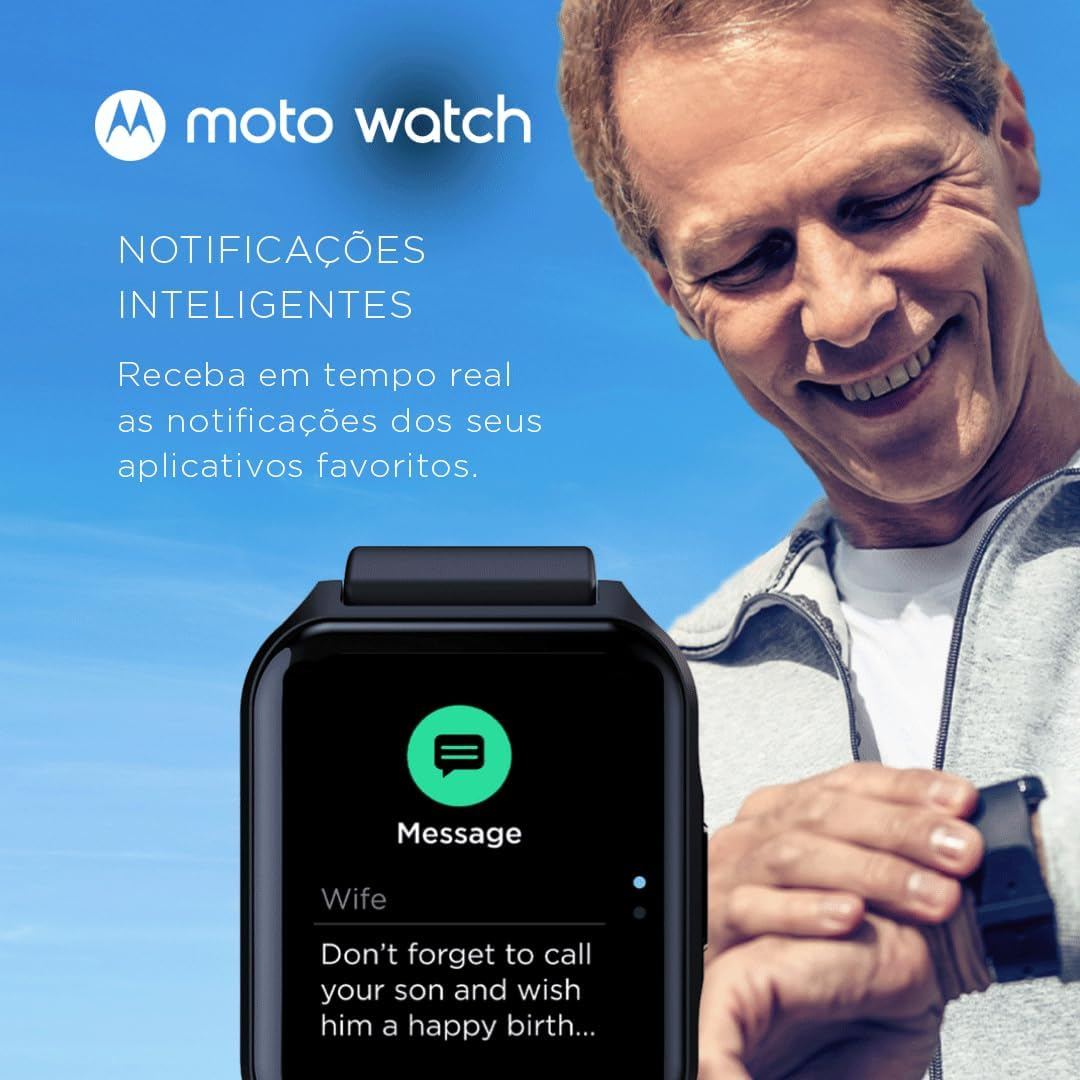 Moto 70 Smartwatch Black image number 5