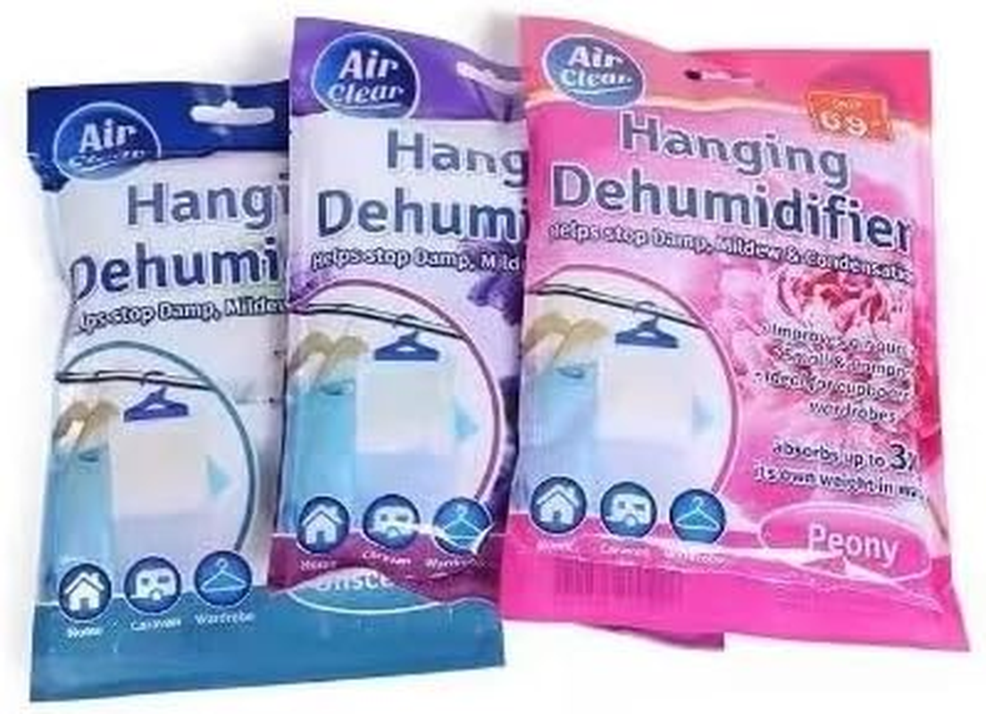 [2PCS] Dehumidifier Hanging for Wardrobe 235G