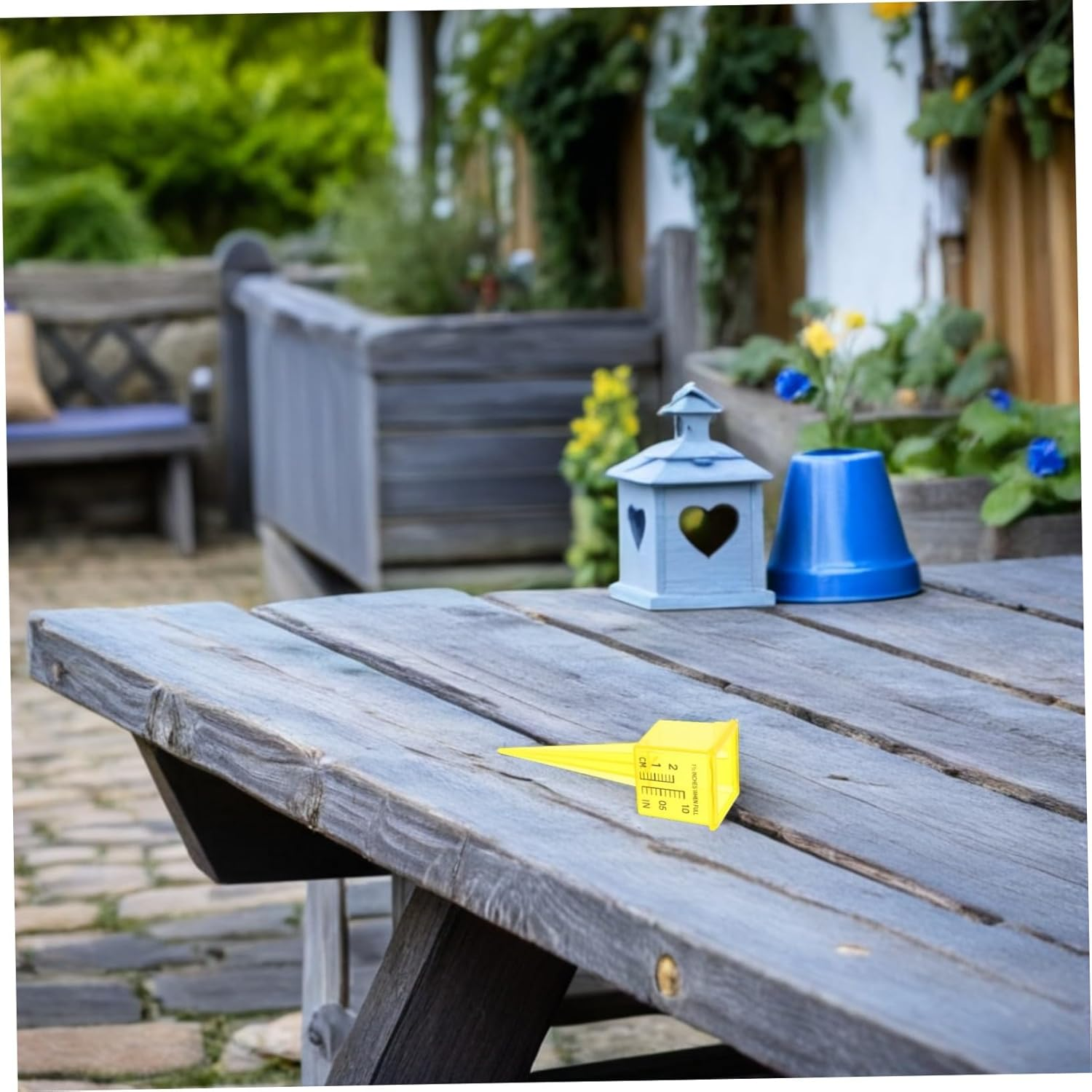 20Pcs Wide Mouth Rain Gauge for Garden Lawn with Dual Scales Uv-Resistant Outdoor Water Measuring Tool for Sprinkler Monitoring and Irrigation Optimization image number 4