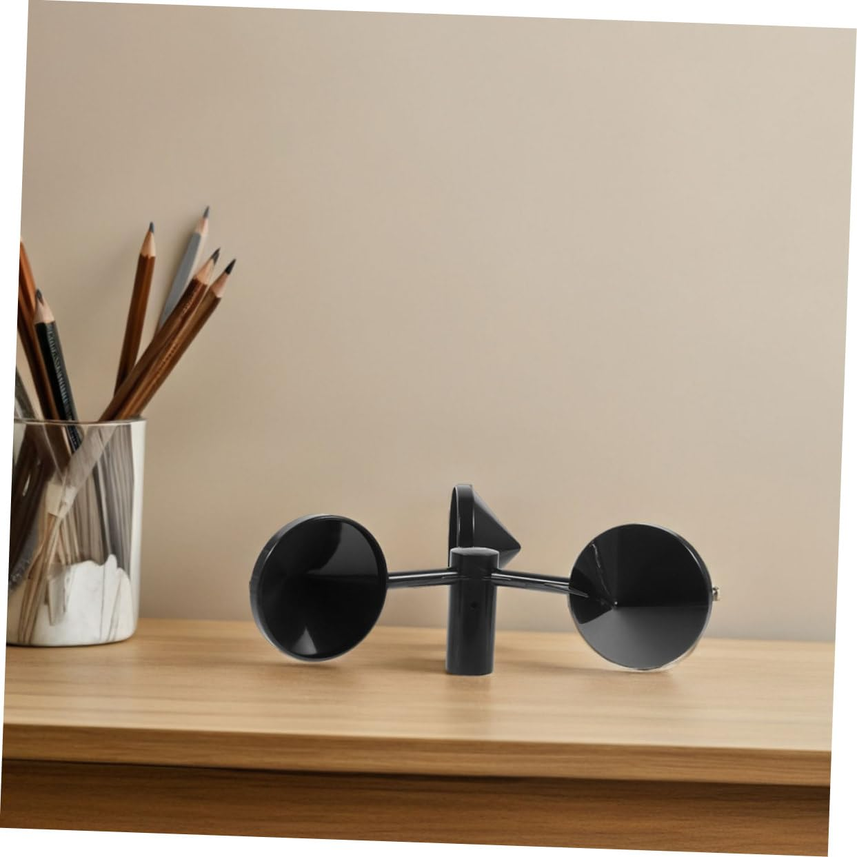 Totority 3Pcs Metal Wind Speed Anemometer Cups for Accurate Meteorological Measurement Fast Response Handheld Wind Monitoring Replacement Cups for Turbines HVAC Systems image number 4