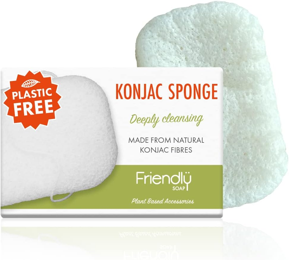 Friendly Soap Konjac Single Sponge image number 3