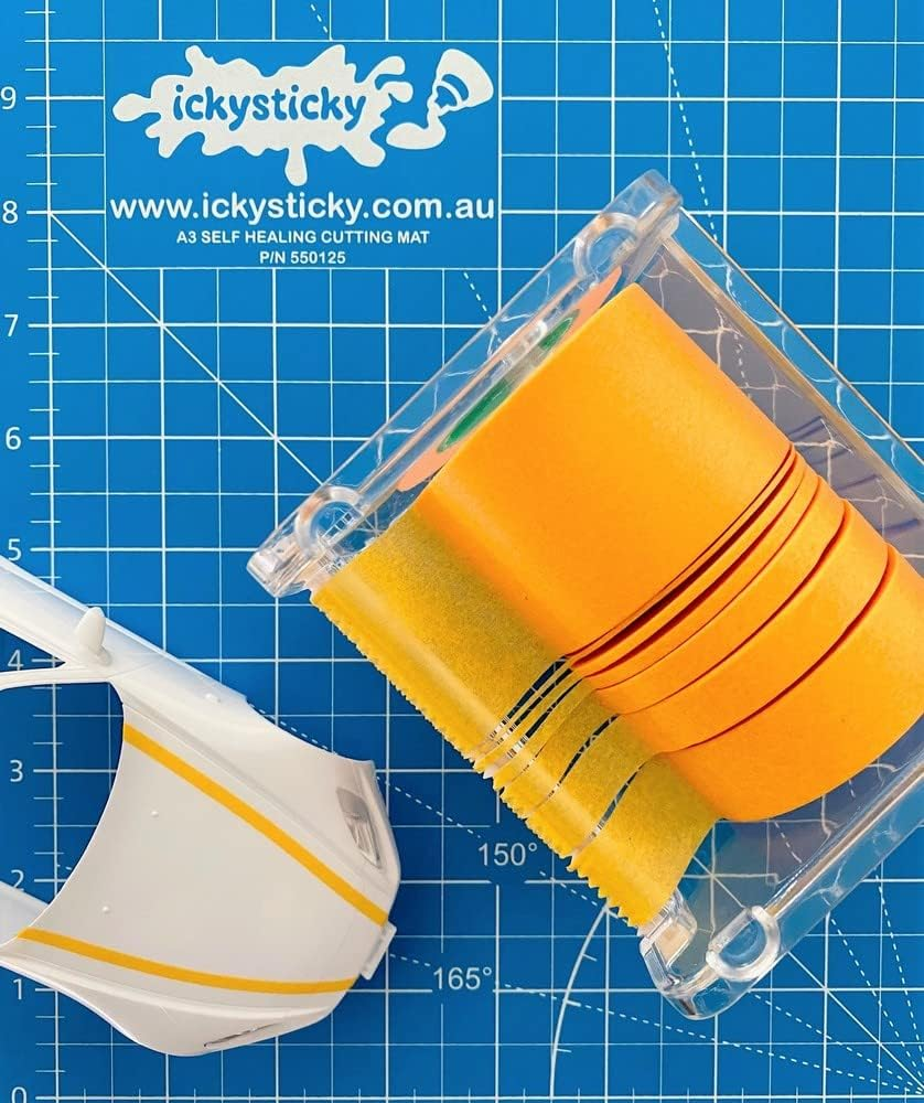 Ickysticky Masking Tape Dispenser Easy- Tear Painter Tape Car Painter Tape Automotive Painters Tape Labeling Tape Car Paint Spray Easy-Tear Painter image number 1