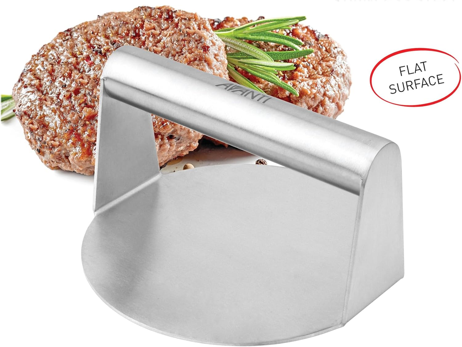 Avanti Stainless Steel round Burger Smasher image number 2