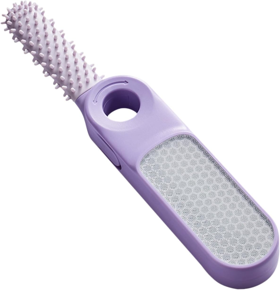 Foot Callus Remover | Pedicure Grinder Tool | Multipurpose Dead Skin Callus Remover for Daily Maintenance Pedicure Spa Travel Home Adults Seniors - Purple image number 3
