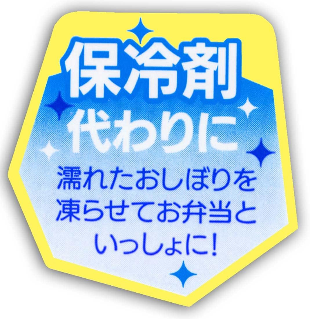 Skater OA5AG-A Anti-Bacterial Hot Towel Set with Case and Hot Towel, Harapeko, Made in Japan, 12.6 X 12.0 Inches (32 X 30.5 Cm) - Hot Towel Set image number 6