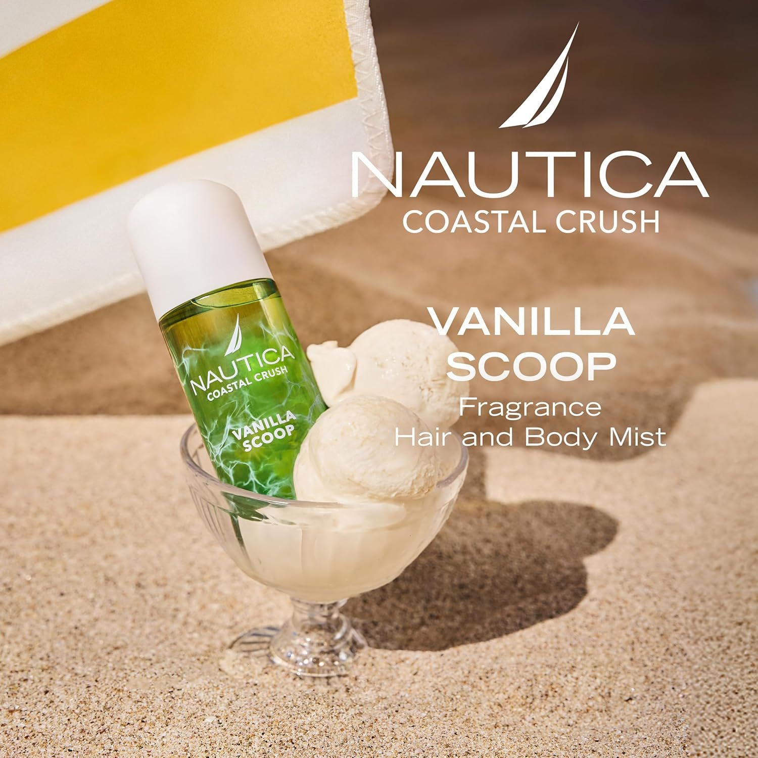 Nautica Coastal Crush Vanilla Scoop Body Mist, 236Ml image number 3