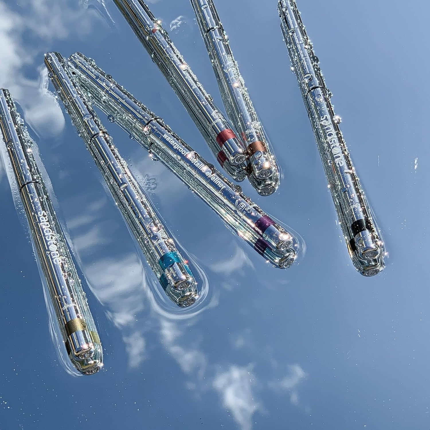 Sandstone Waterproof Metallic Eyeliner, 80 Purple - 82 Red Rebel image number 6