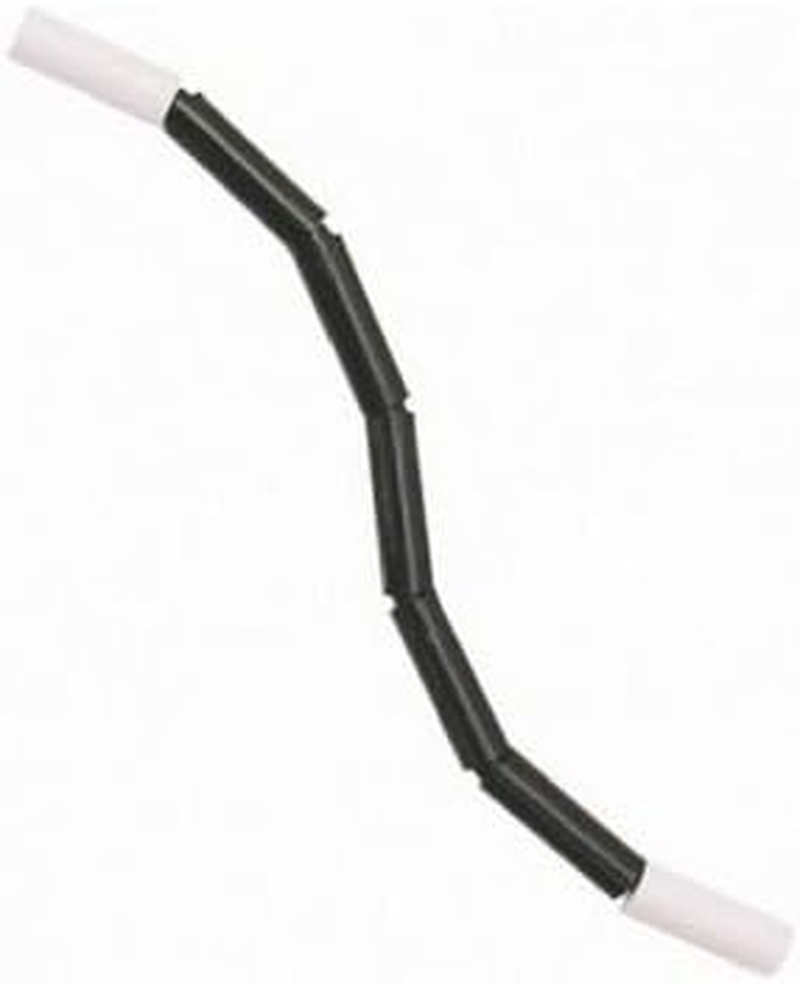 Milesmagic Magician'S Instant Breakaway Wand Gimmick Shiny Plastic Strip 12'' Straw Tip Magic Trick, Black image number 4