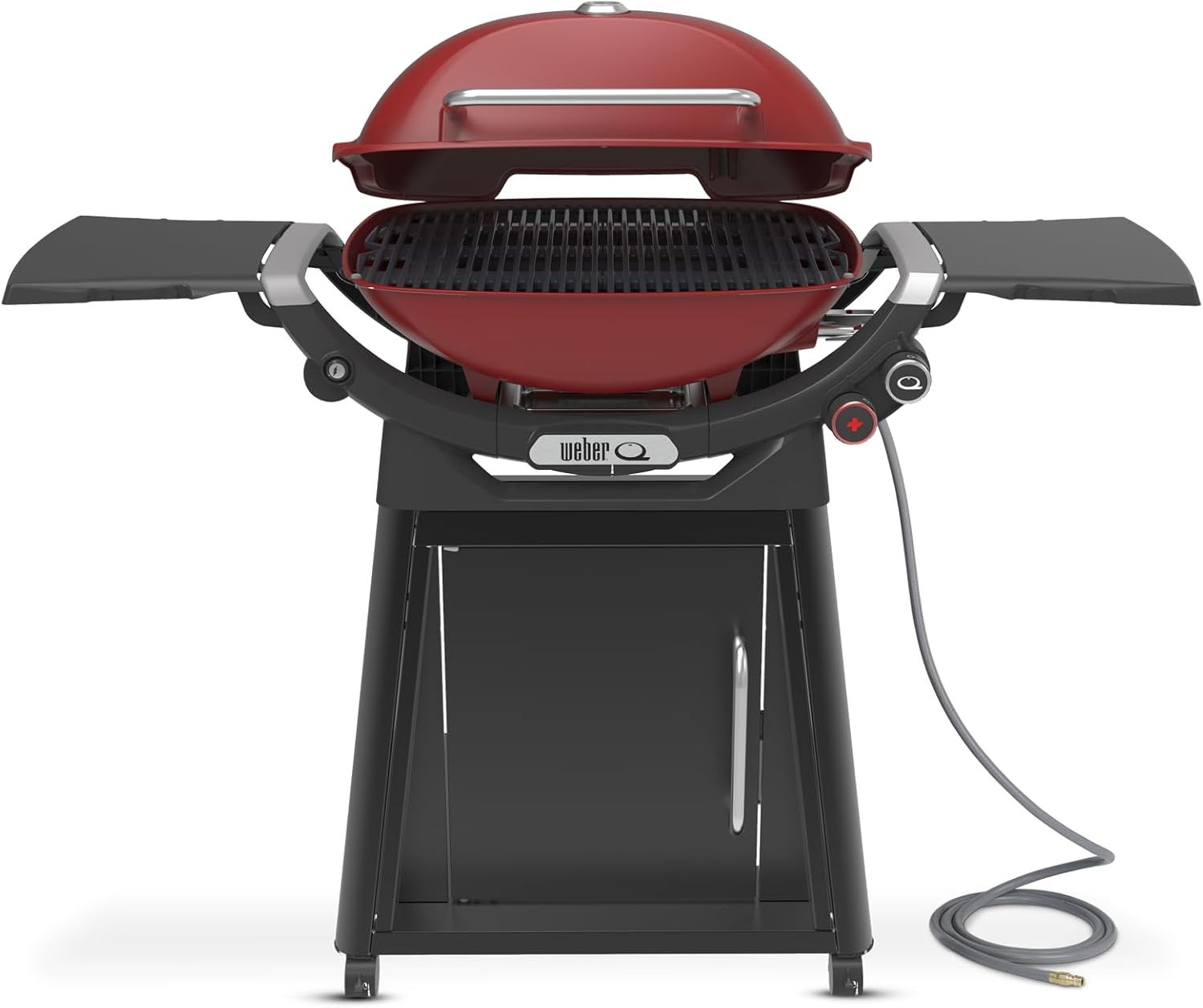 Weber Family Q+ Premium Gas BBQ (Q3200N+ - Latest 3Rd Generation) - Natural Gas Flame Red image number 3