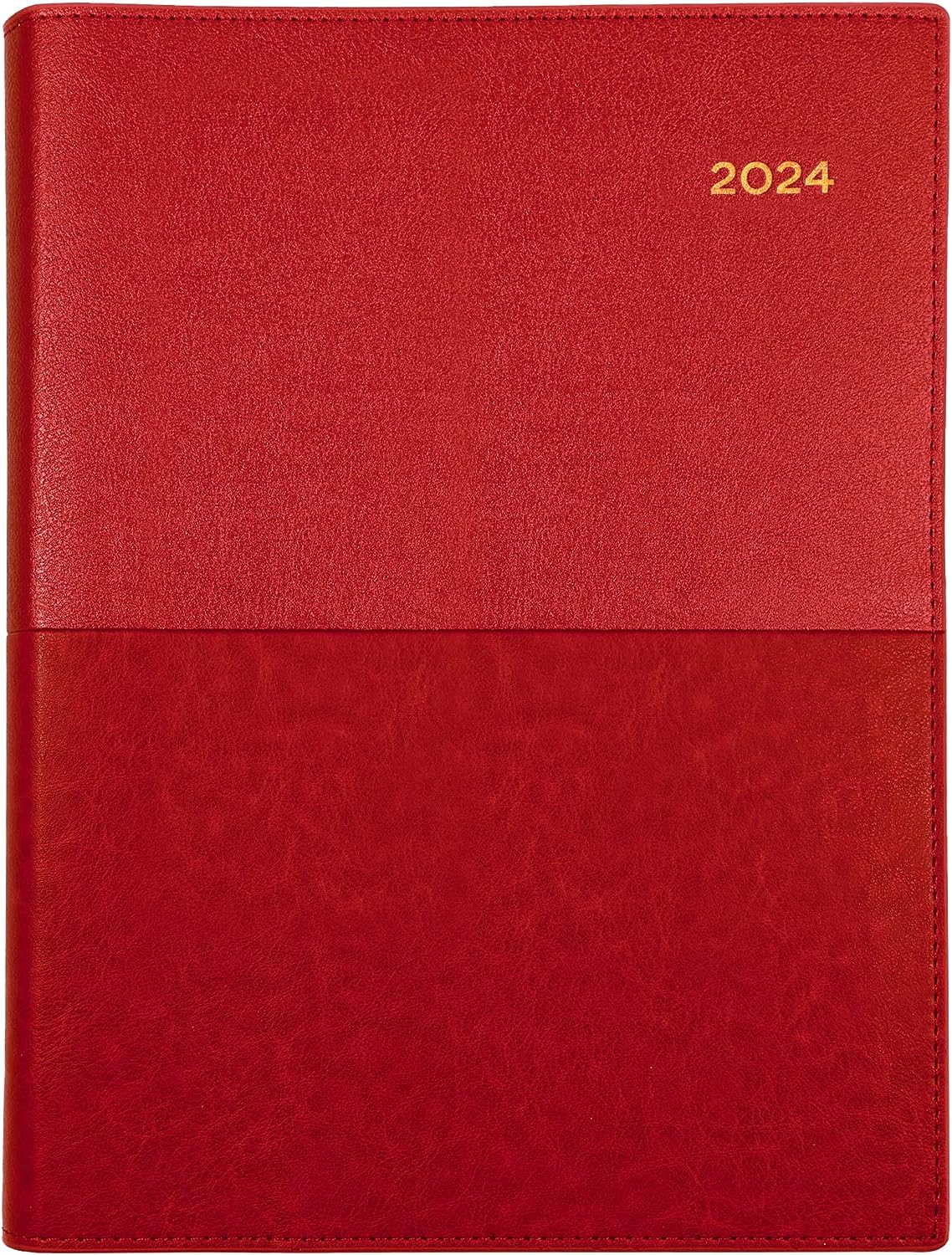 Collins Vanessa 2024 Diary - Day to Page, Size A5, Black - Blue image number 5