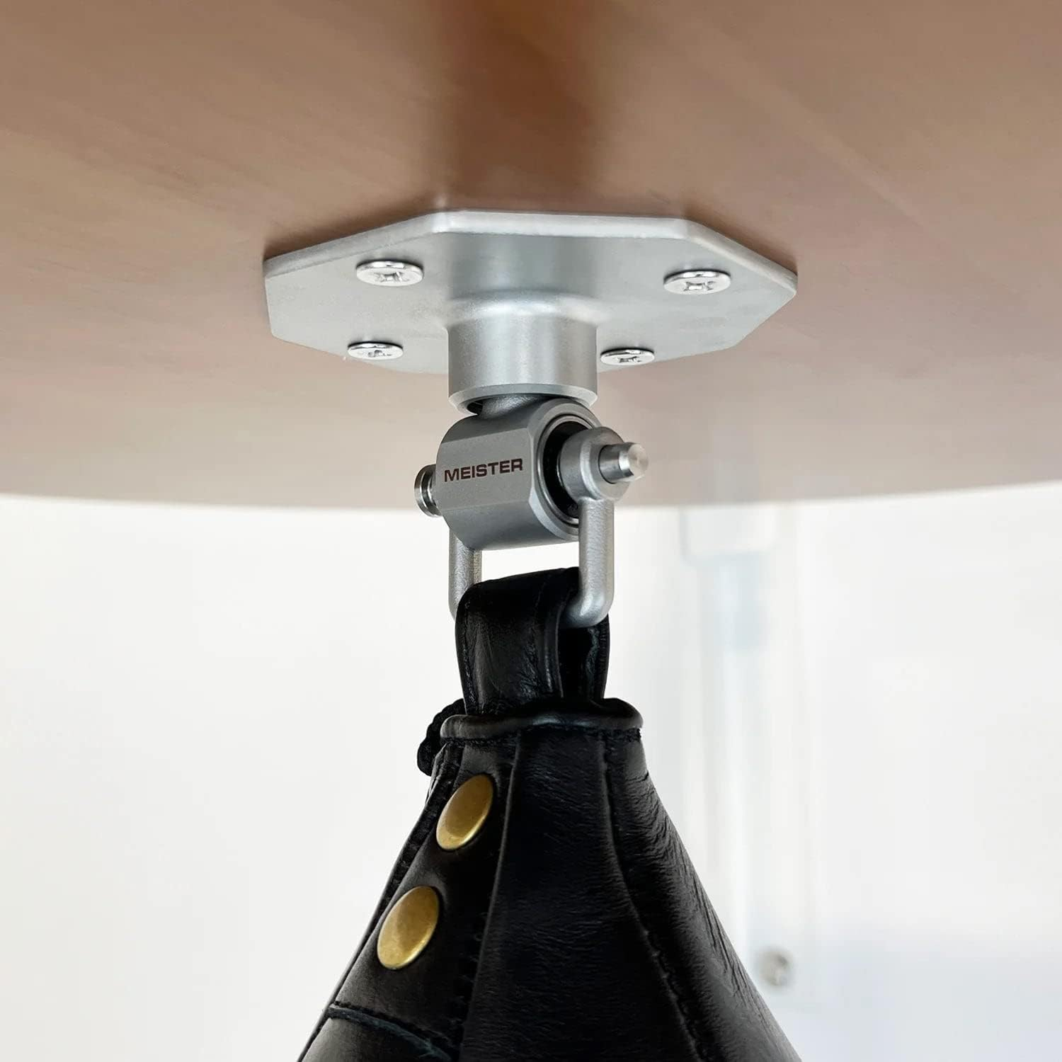 Meister Speedkills Thunderbolt Triple-Bearing Speed Bag Swivel, Stainless Steel image number 5