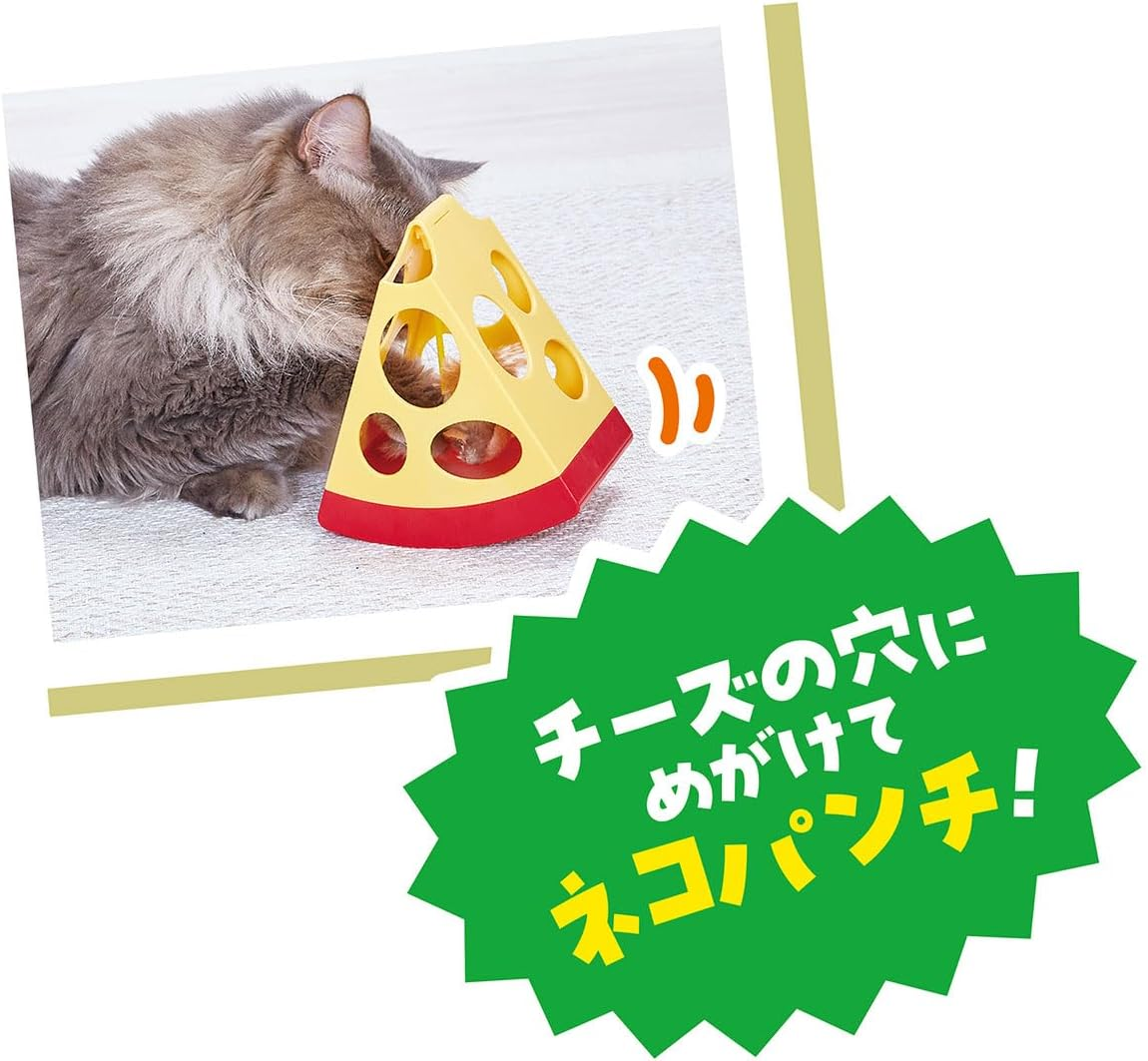 Petio Wild Mouse Saccharo Cheese Dribble Cat Toy image number 1