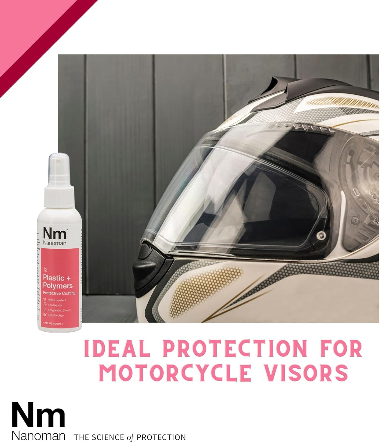 Protection for Plastic and Polymers, Prevents Build up of Dirt, Reduces the Need for Cleaning Chemicals, Long Lasting Protection image number 4