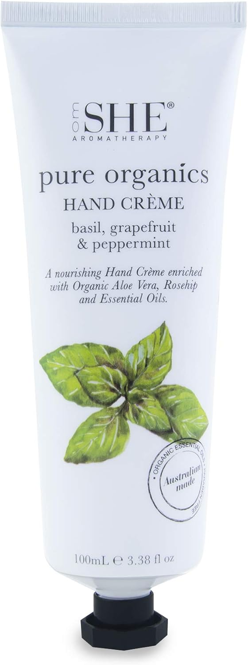 Om SHE Aromatherapy Pure Organics Hand Creme - Sandalwood, Lemongrass & Rosemary image number 4