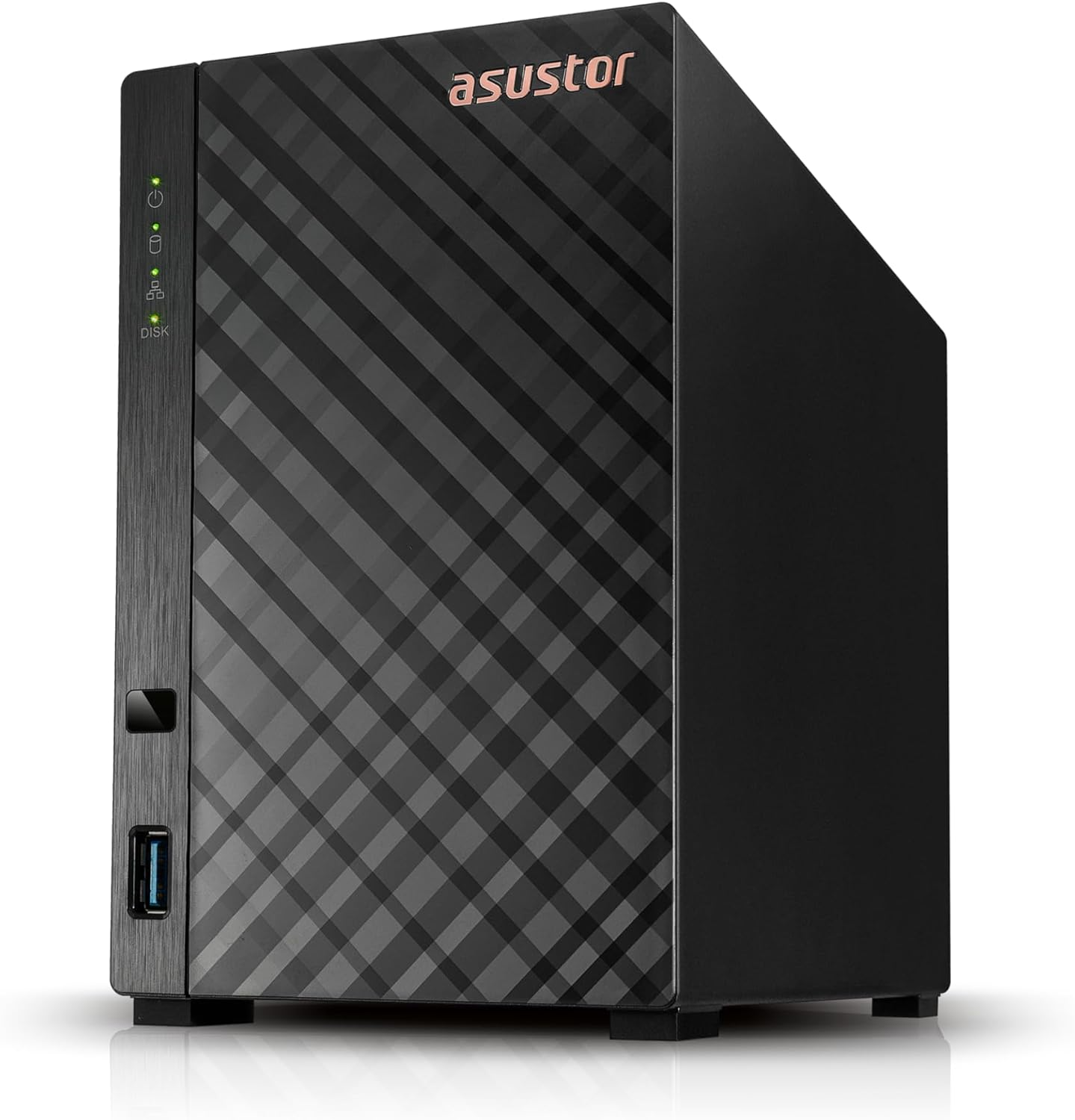 Asustor Drivestor 4 Pro Gen2 AS3304T V2, 4 Bay NAS Storage, 1.7Ghz Quad-Core, 2.5Gbe Port, 2GB RAM DDR4, Network Attached Storage Device for Home Personal Cloud Storage (Diskless)