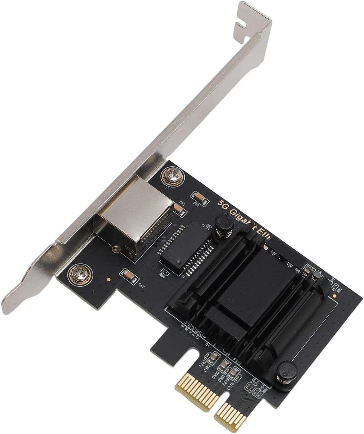 5Gbps Pcie Network Card, Pcie to RJ45 Ethernet Network Adapter, RJ45 LAN Adapter for Windows10/11 Linux Desktop PC image number 5