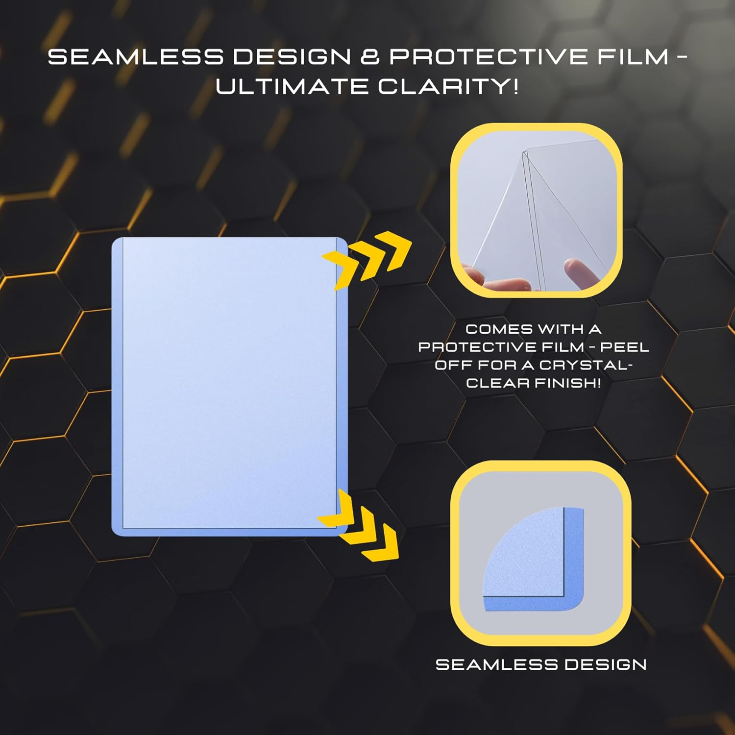 Premium 35Pt Toploaders for Trading Cards &ndash; Ultra Clear, Rigid Protection for Sports Cards, Baseball, MTG, Yu-Gi-Oh!, and More &ndash; Dustproof &ndash; 50 Pack