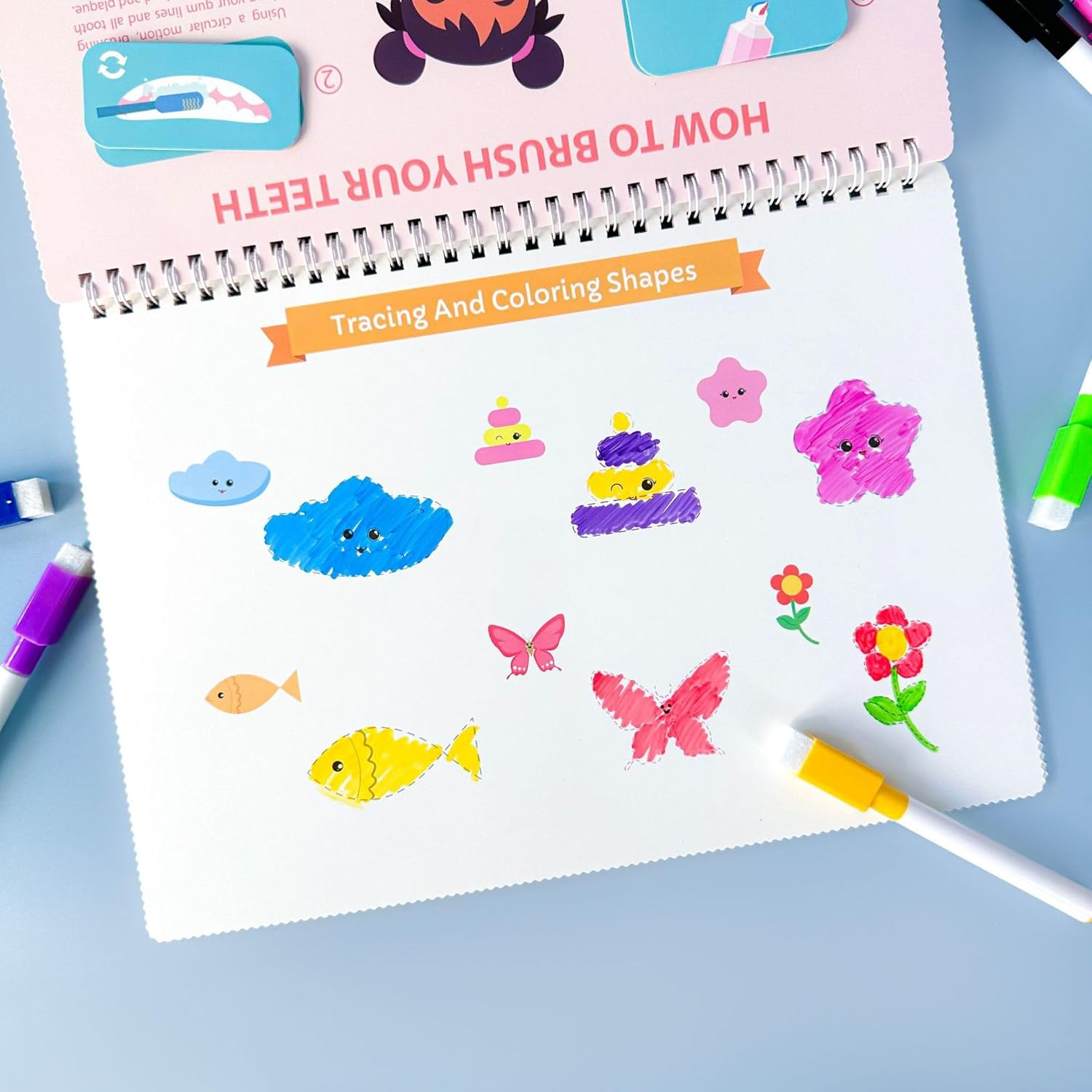 AGOGOLIFE Human Body Busy Book for Kids &ndash; 15 Interactive Learning Activities with Organs, Brain, Teeth & Skeleton &ndash; Montessori Anatomy Educational Toy for Ages 3-6 image number 6