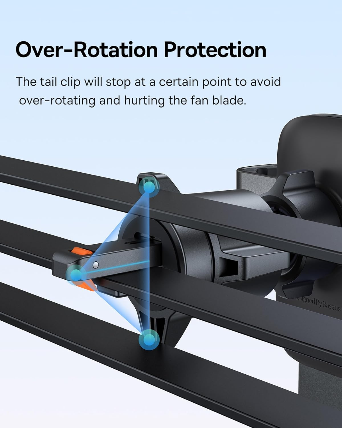 Baseus Car Mount Metal Age II - Gravity Lock for Vertical & Horizontal Vents, Black Steel Nut-Locking Mechanism Seiko Alloy Build (BS-CM028) image number 1