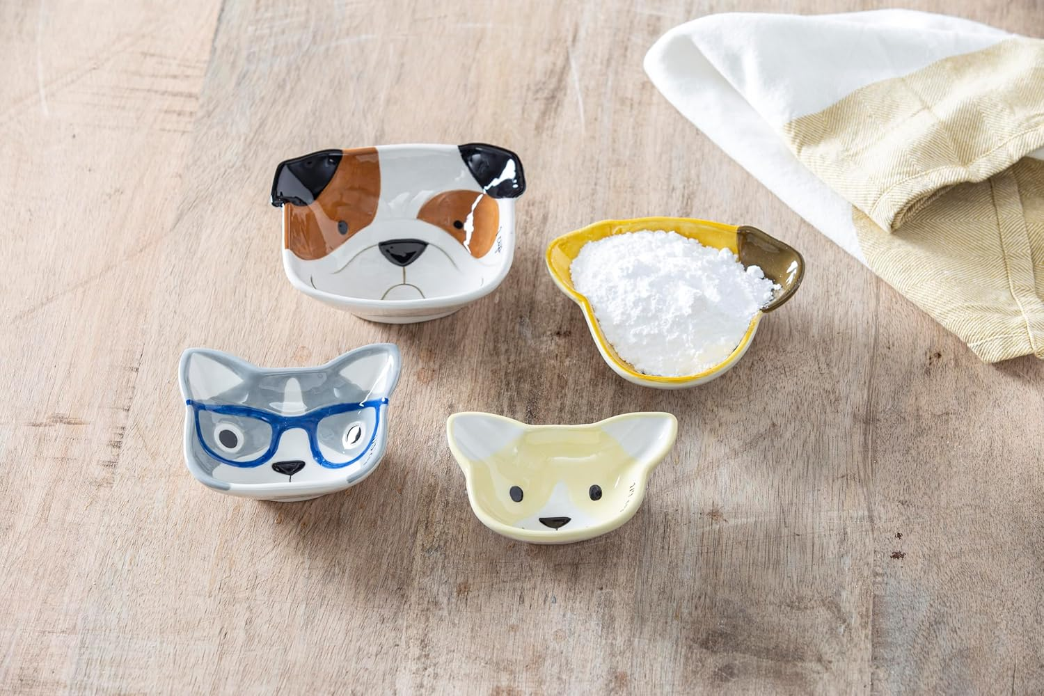 Davis & Waddell Dog Squad Measuring Cup Set (4 Pieces) image number 1