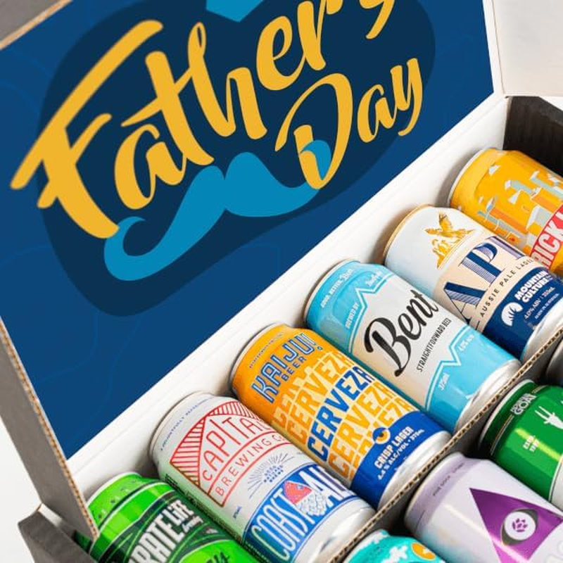 Father'S Day Craft Beer Box - 12 Craft Beers Pack from Australia'S Best - Specially Designed Appreciation Hamper for Father'S Day - PALE ALE, IPA, XPA