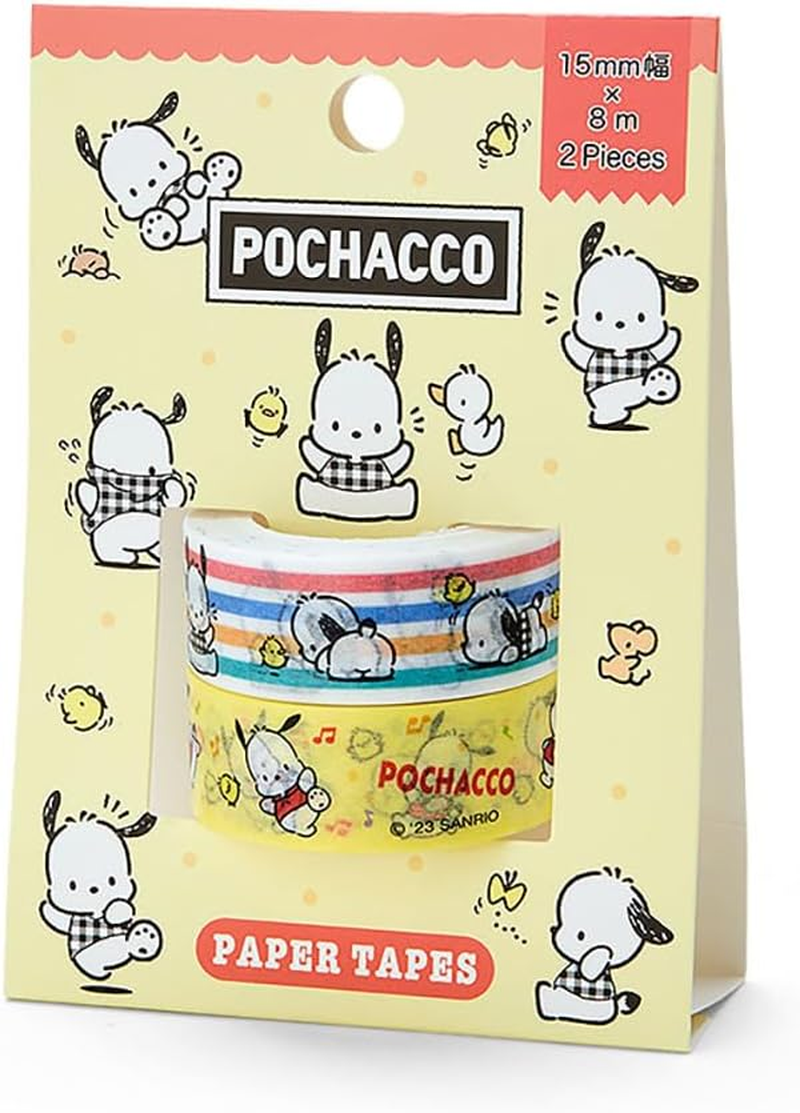 Sanrio 550540 Tuxedo Thumb Paper Tape, Set of 2 image number 5