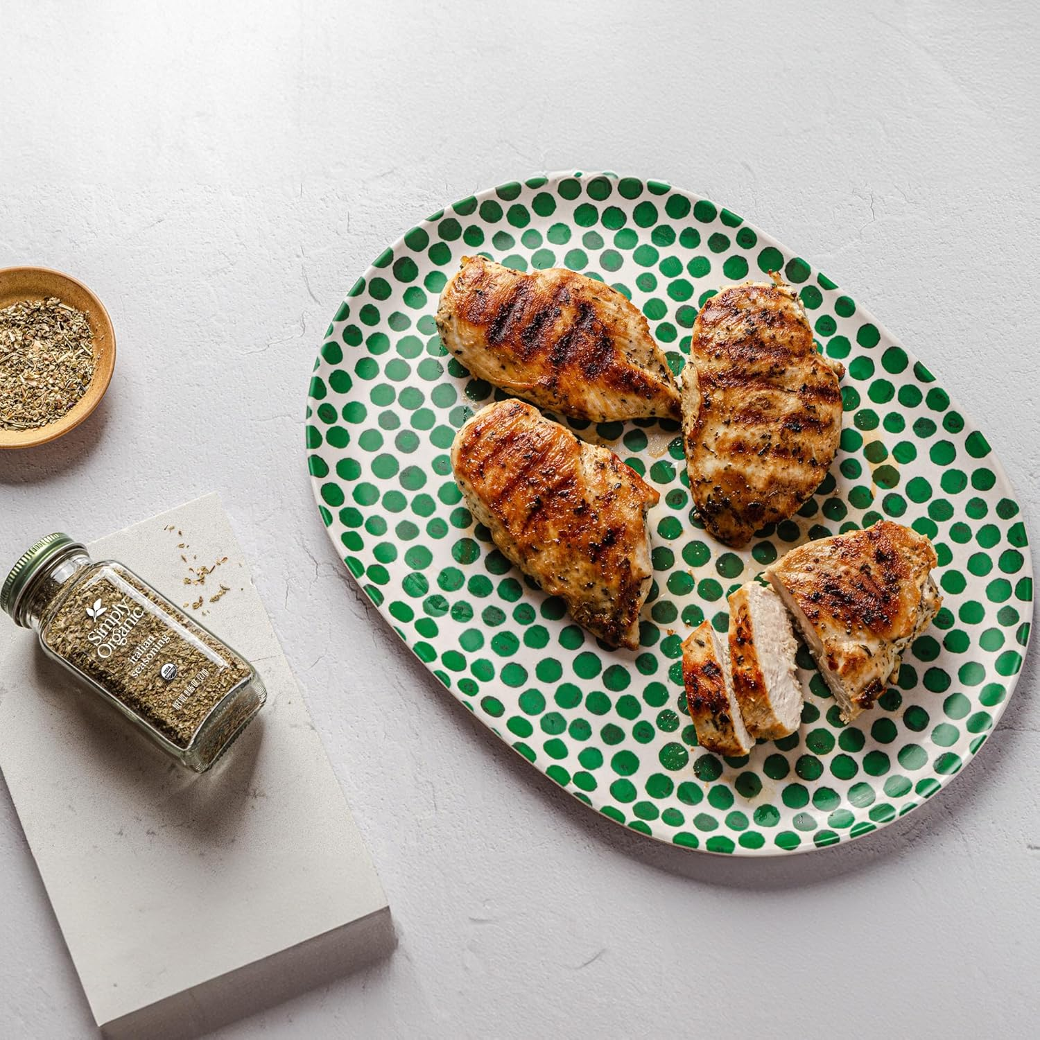 Simply Organic Italian Seasoning Large Glass, 27G image number 4