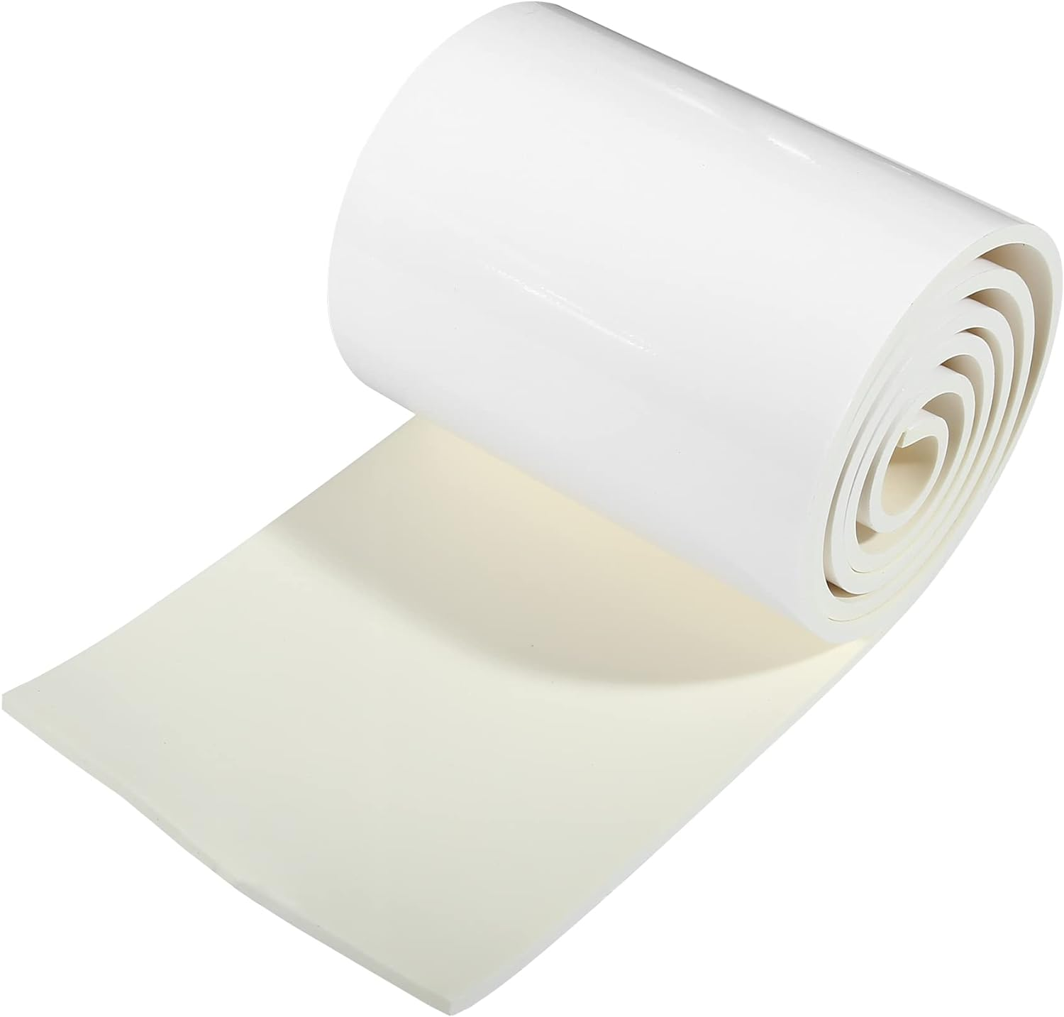 X AUTOHAUX 2000X200X6.5Mm Car Auto Garage Wall Guard Door Bumper Protector anti Collision Waterproof White image number 3