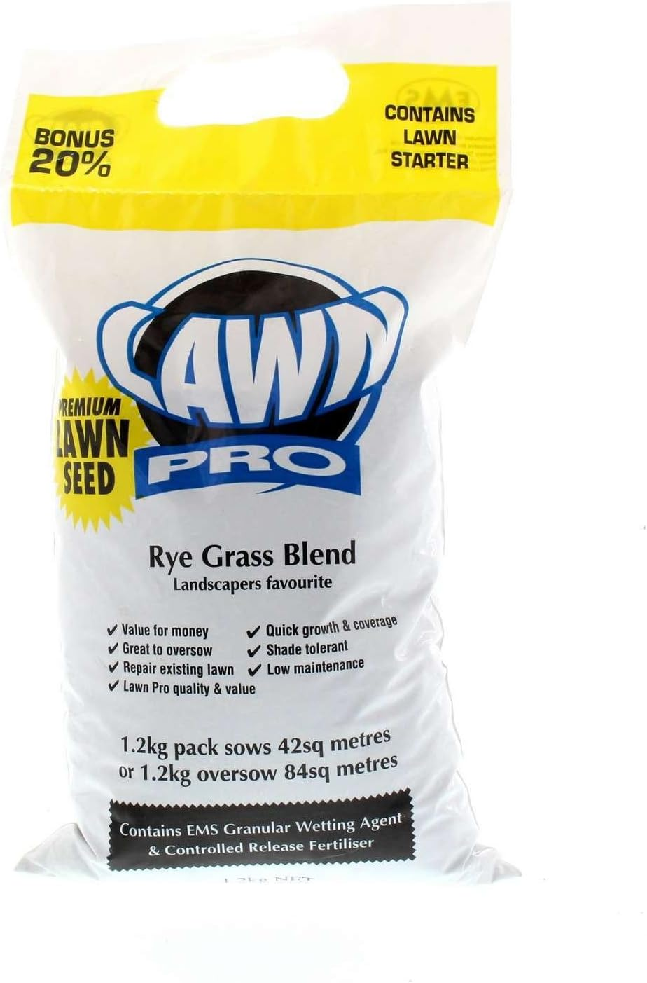 Lawn Pro Premium Rye Grass Seed Blend 1.2Kg Sows 42Sqm Great Value image number 5
