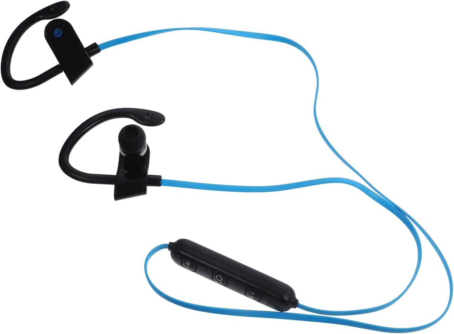 Happyyami Ear Hook Earphones with Microphone Comfortable Wired Headset Speaker TPE Wire Compatible with Devices Black And