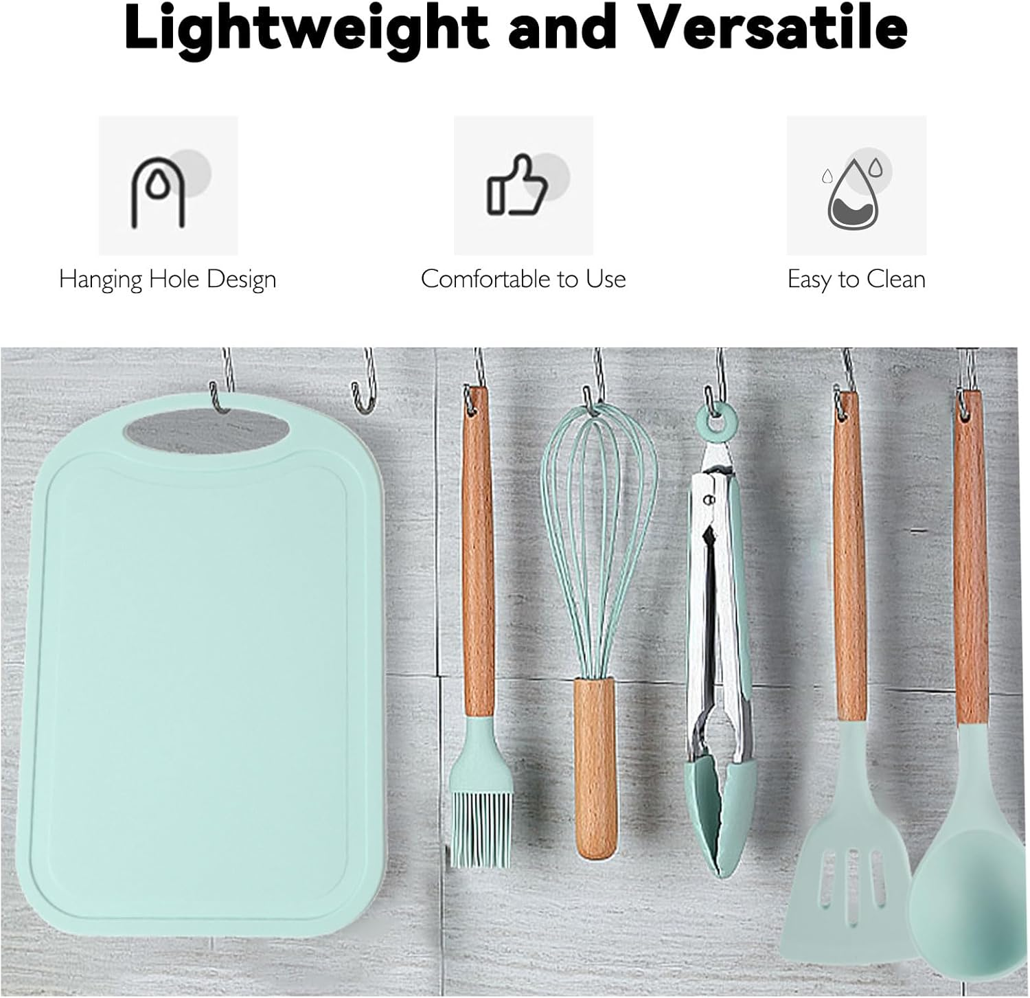 Silicone Camping Cooking Utensils Set - 12Pcs Green Kitchen Cookware Set, Outdoor Camper Accessories with Portable Hand Bag, RV Must Haves Gear for Travel BBQ, for Camper image number 1