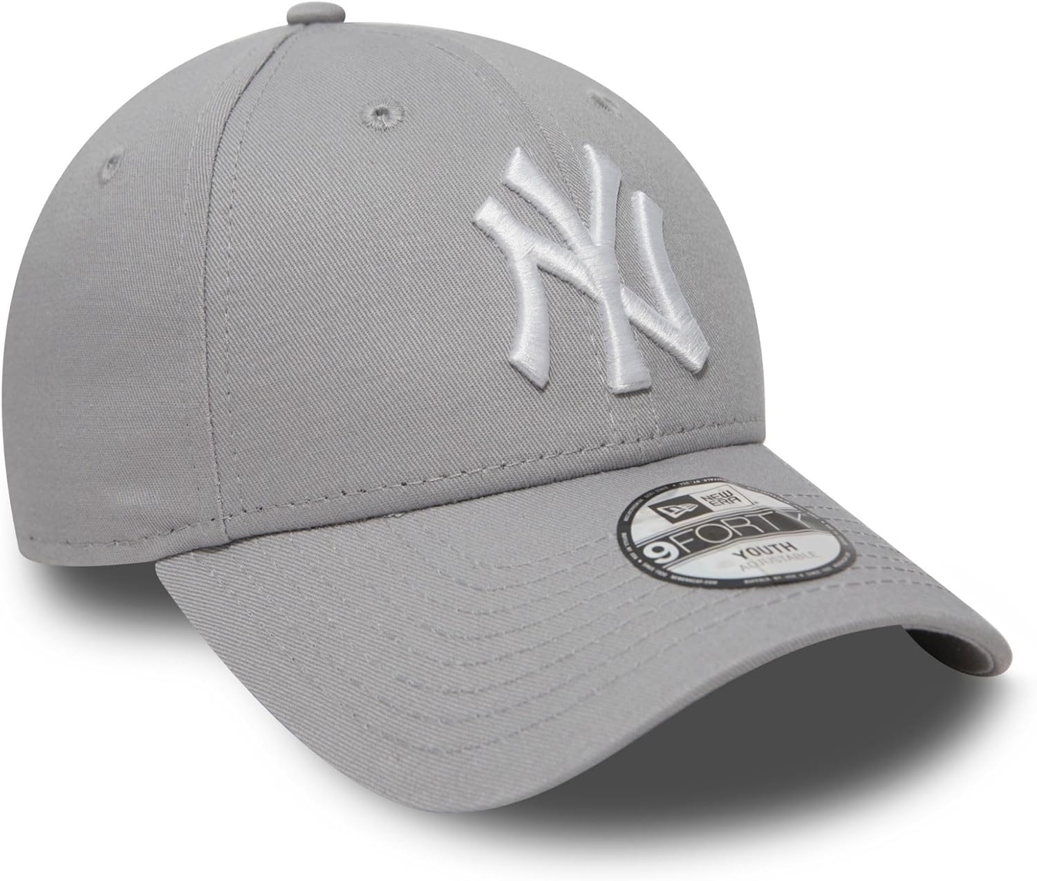 New Era NEW YORK YANKEES Kids 9FORTY STAPBACK - MLB LEAGUE - GREY/WHITE - Grey image number 4