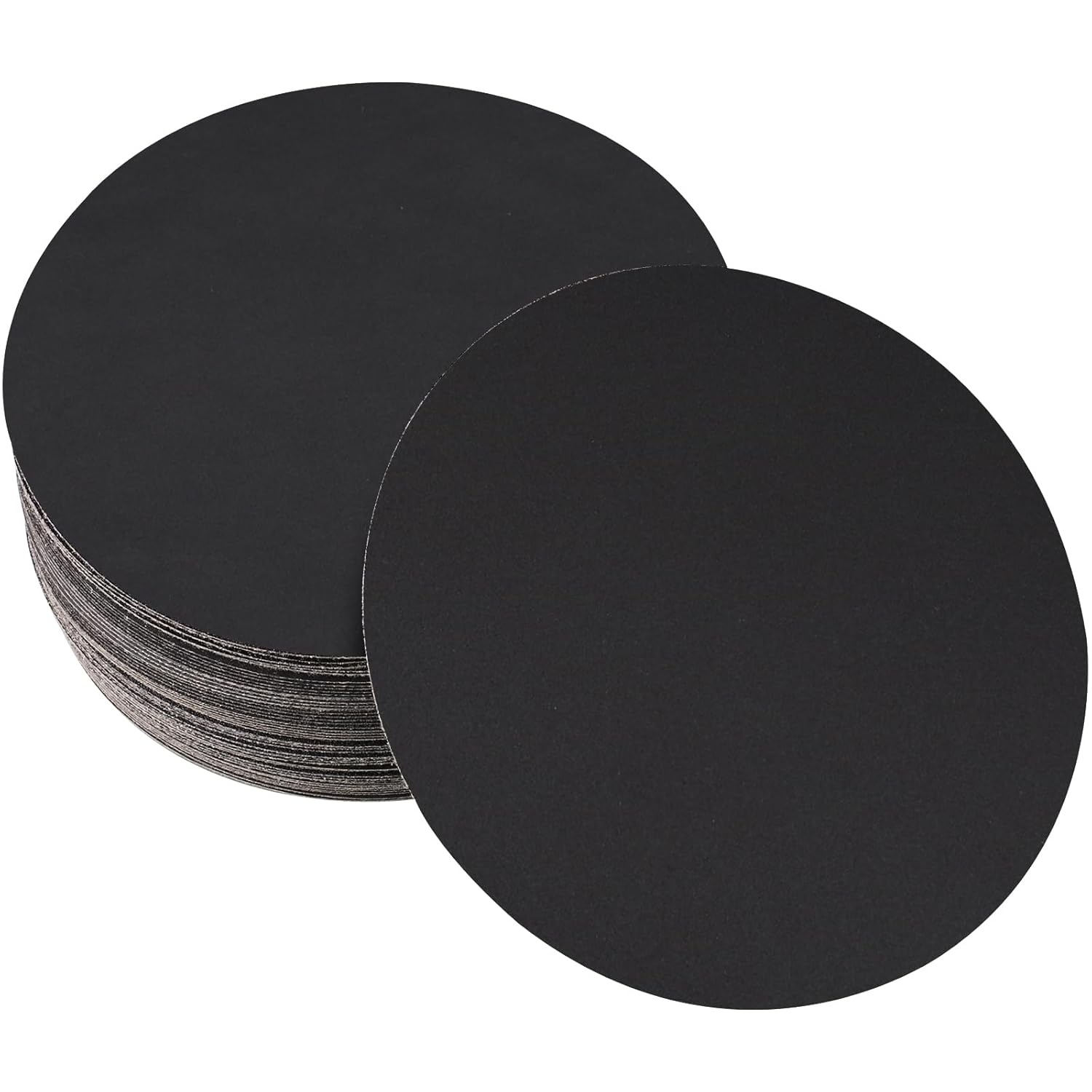 6 Inch No Hole Sanding Discs 800 Grit 30Pcs, Wet Dry Orbital Sander Hook and Loop Sandpaper Disc, Best for Metal,Automotive Polishing image number 2