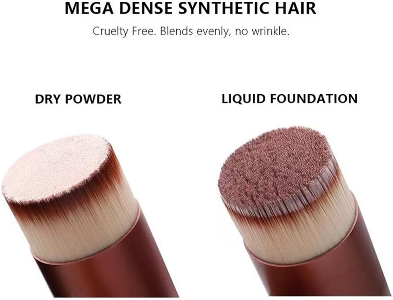 9 Pcs Makeup Sponge Blender Set, 3 Shapes Beauty Blender Kit, Foundation Brush for Liquid Makeup, Liquid Foundation Brush with Makeup Sponge and Powder Puff for Foundation, Powder, Blush image number 5