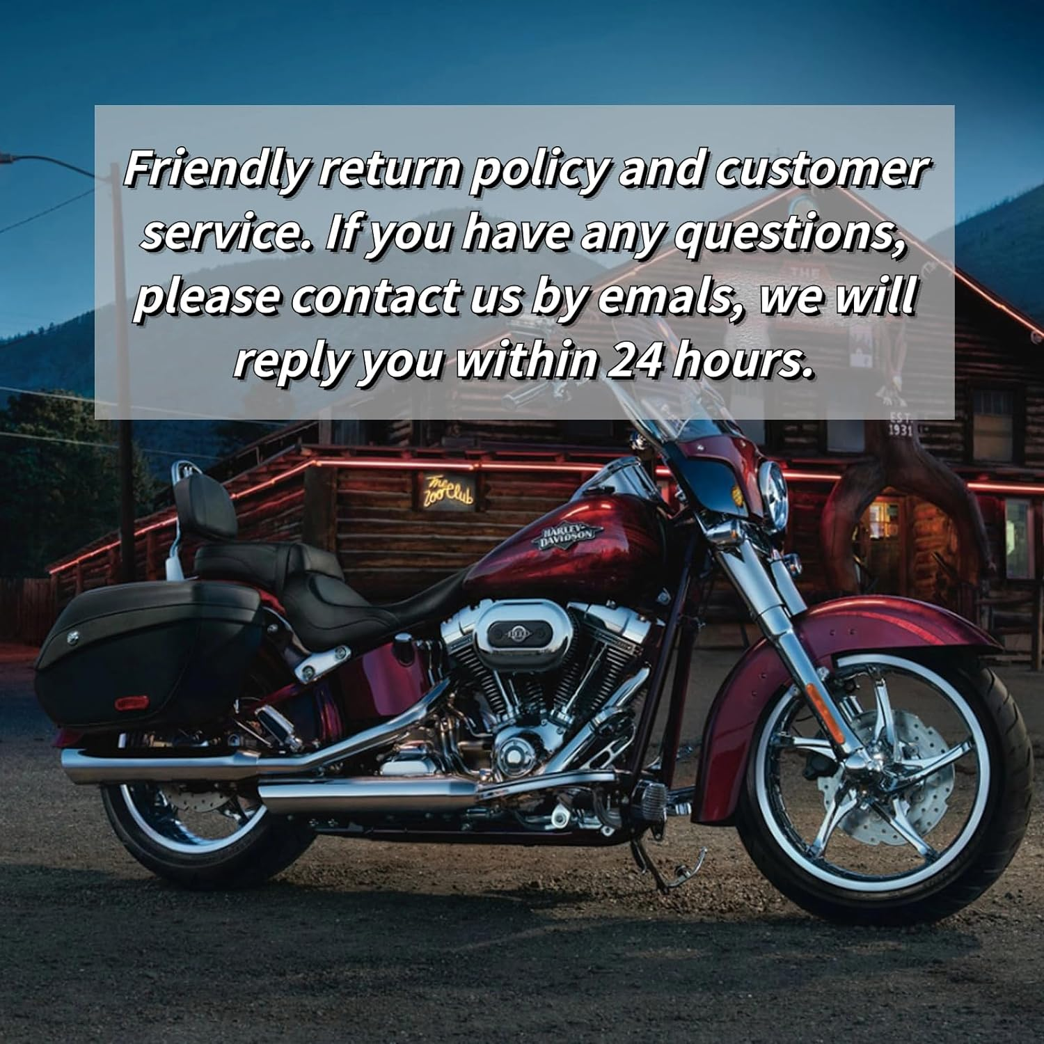 3148 Curved Laydown License Plate Mount with Frame Compatible with Harley Davidson 3 Hole Mount (Black) image number 3