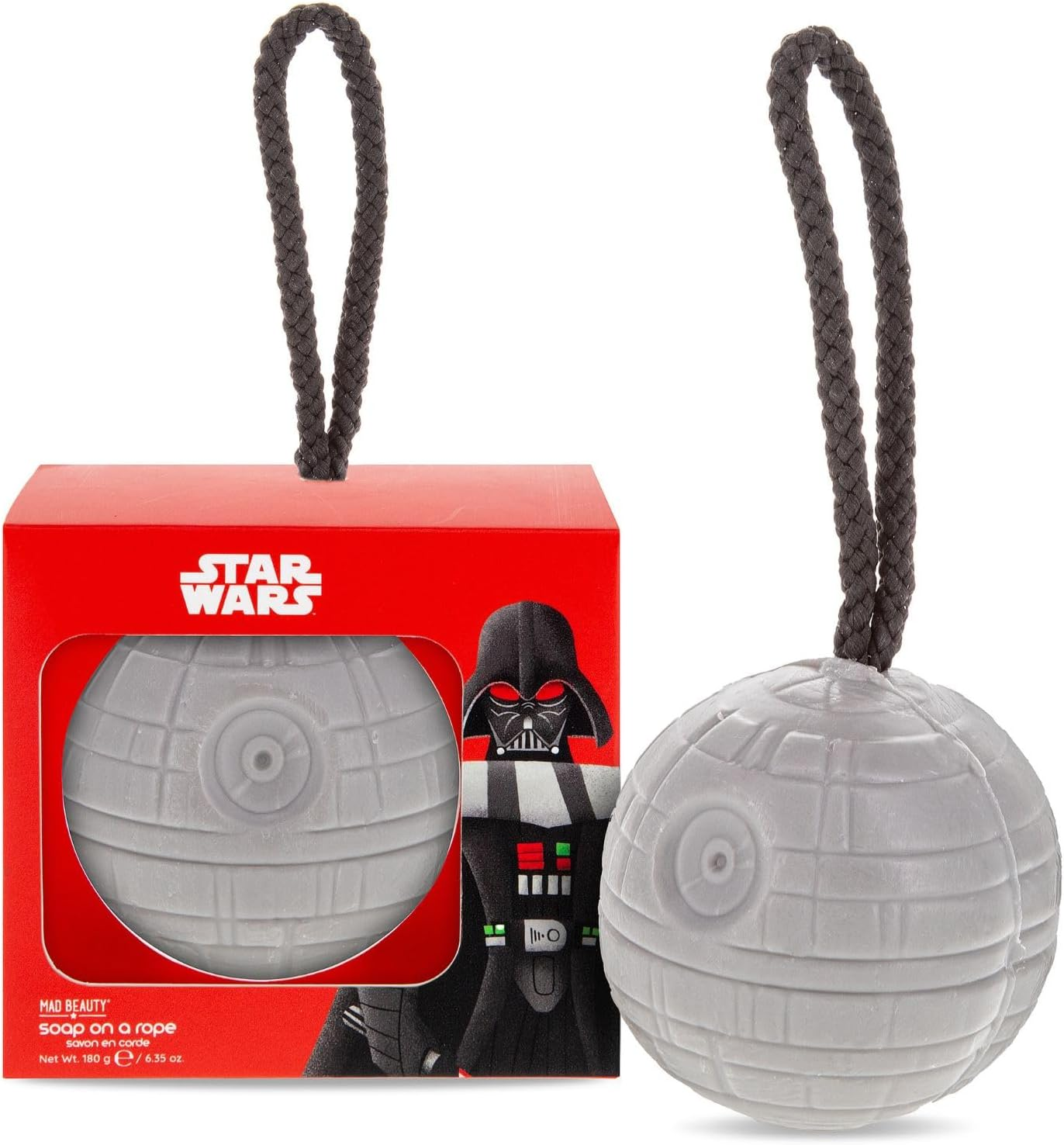 Disney Star Wars Dark Side Death Star Soap on a Rope 180 G image number 1
