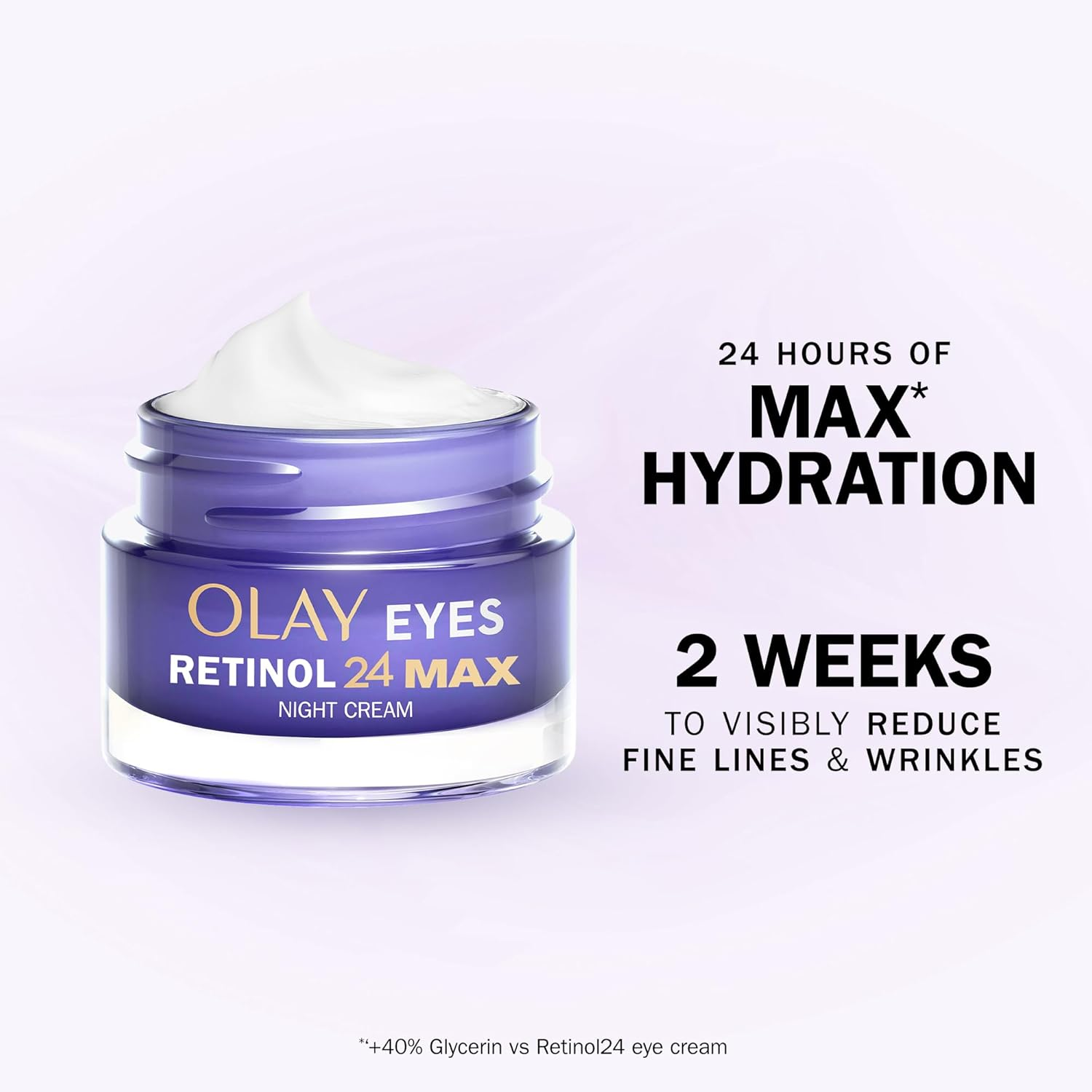 Olay Retinol 24 MAX Eye Cream with 40% More Retinol Complex, Olays Strongest Retinoid Complex 15Ml image number 3