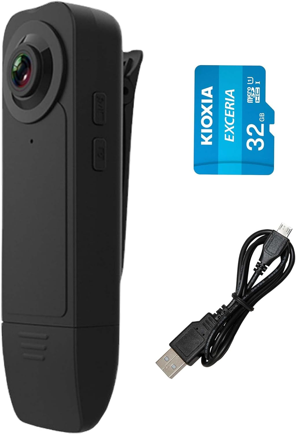 Pirbright Pet Company High Definition D 1080P Dog Walker Walking Body Camera Personal Safety Protection Small Black Clip on Camera Bodycam Pen Cam with 32GB Memory Night Vision image number 2