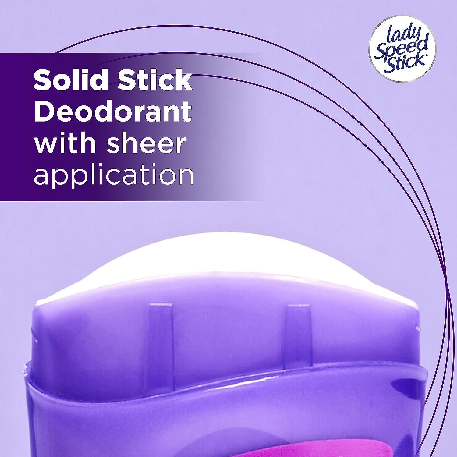 Lady Speed Stick Invisible Dry Antiperspirant Deodorant, Shower Fresh, 2.3Oz, 4 Pack image number 2