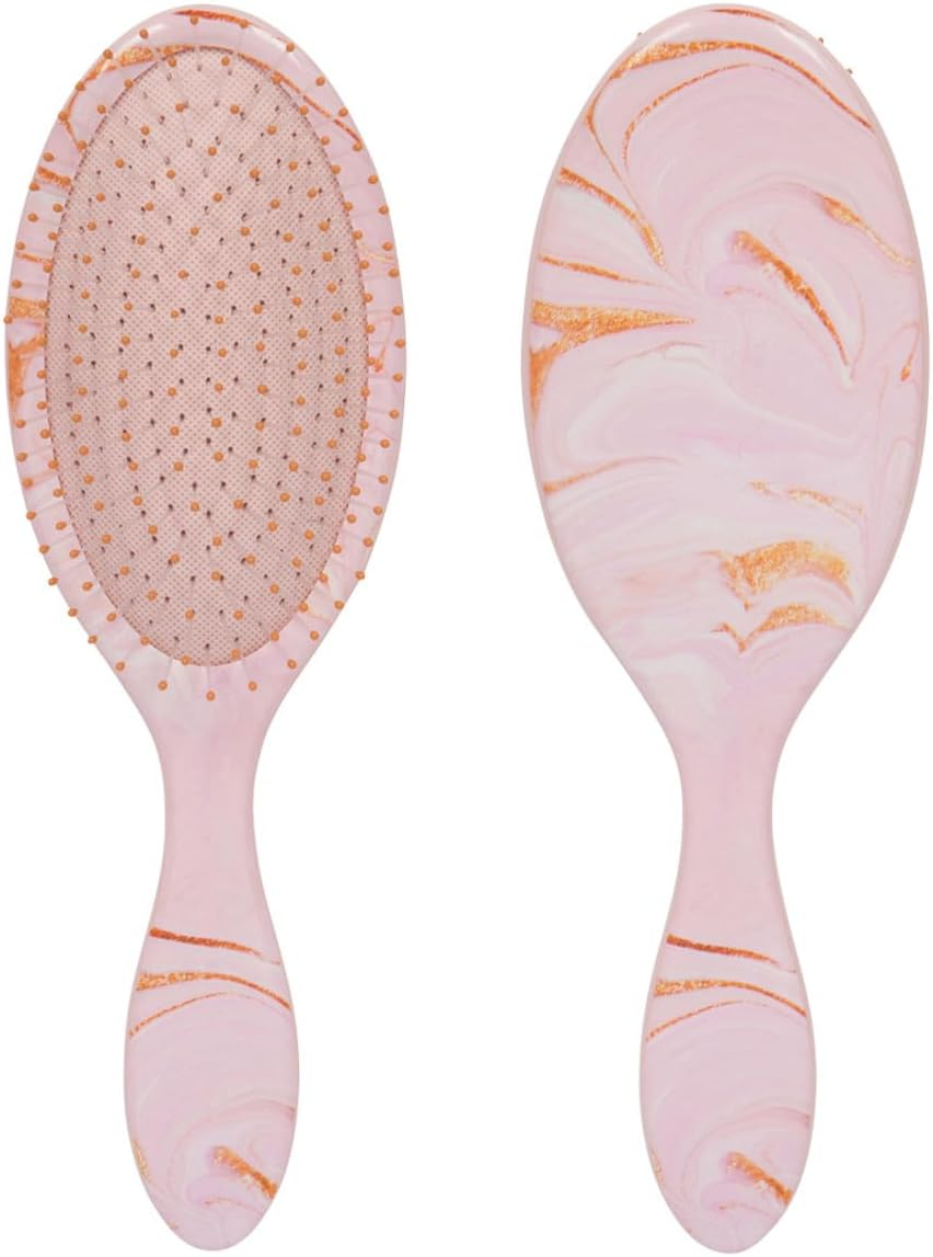 Cala Wet-N-Dry Pink Pastel Marble Hair Detangler