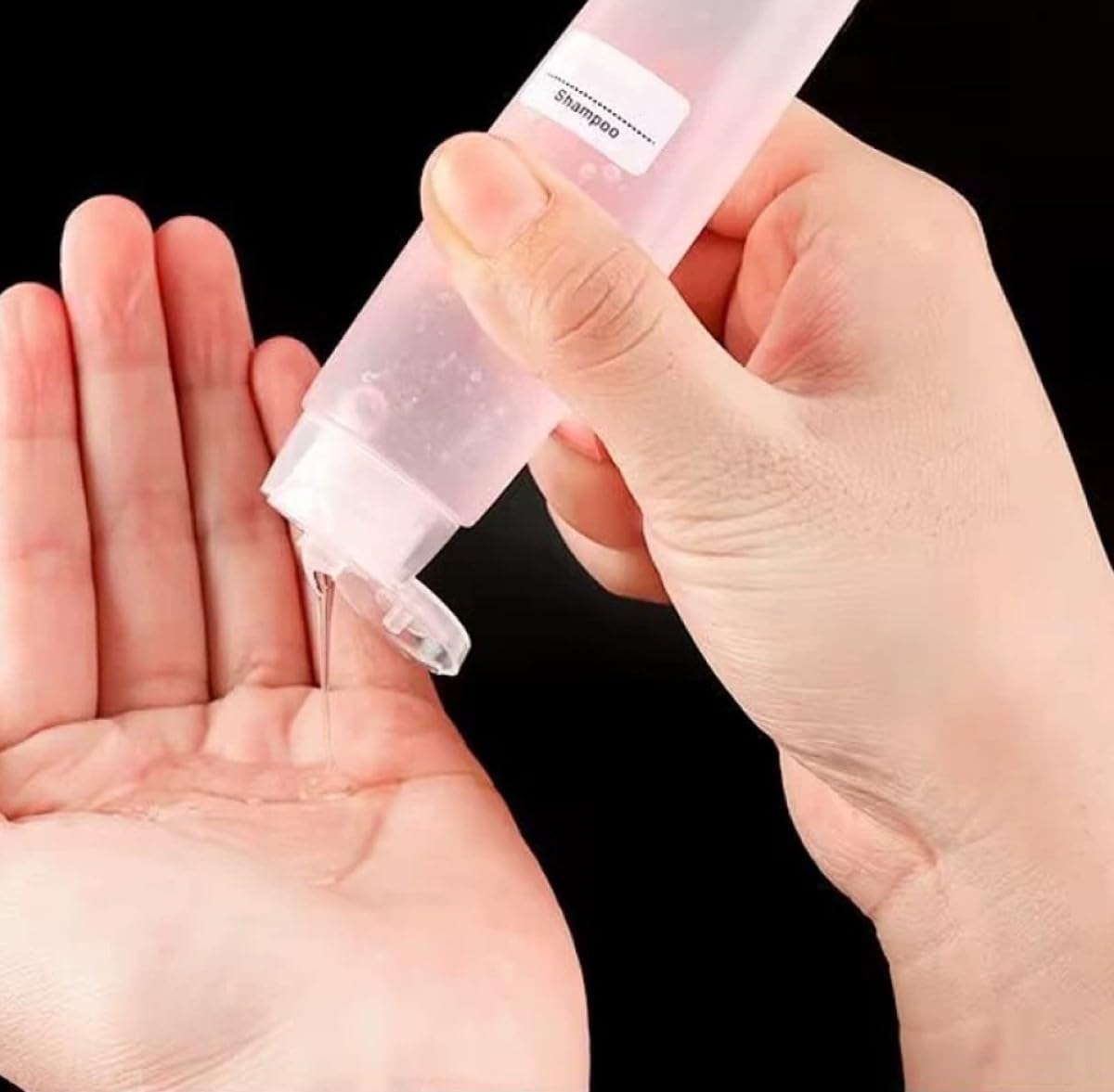 Hennigers Travel Size Bottles 1Oz Squeeze Bottles with Flip Cap Leak Proof BPA Free Refillable Tubes Travel 6 Pack image number 4